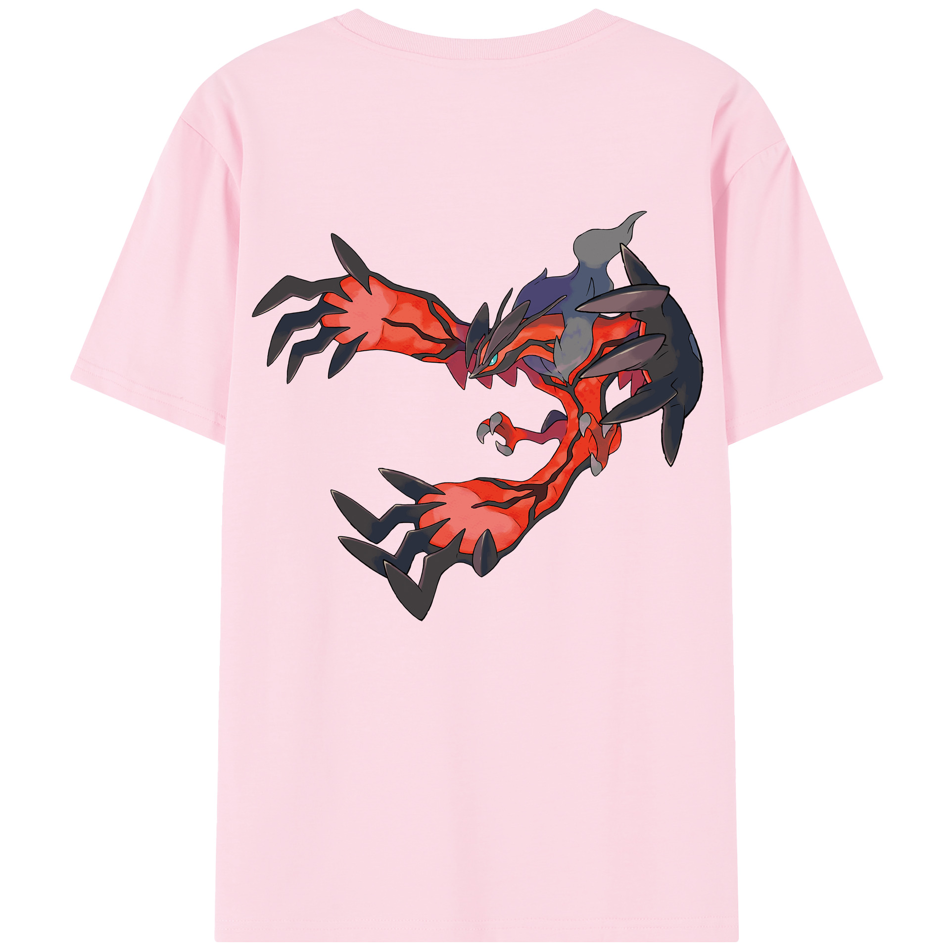 （画像用） ポケットモンスター Pokémon 綿100％半袖Tシャツ（背面プリント）