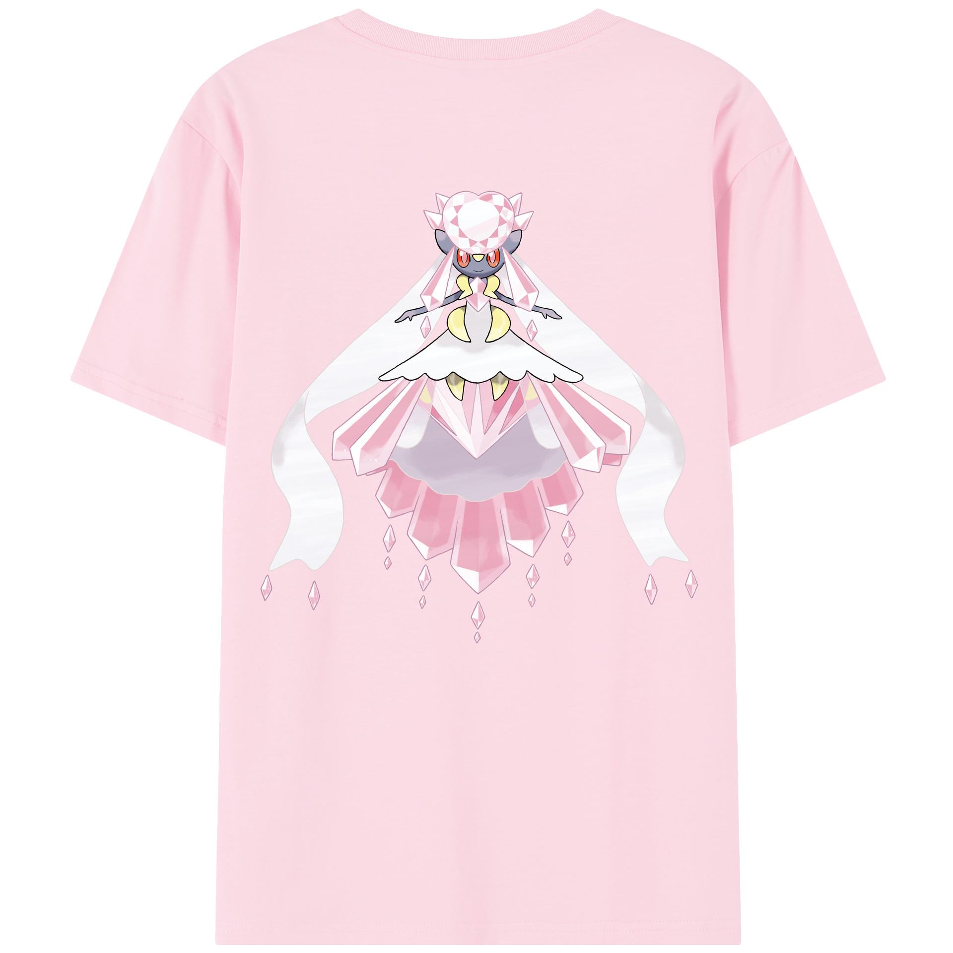 （画像用） ポケットモンスター Pokémon 綿100％半袖Tシャツ（背面プリント）