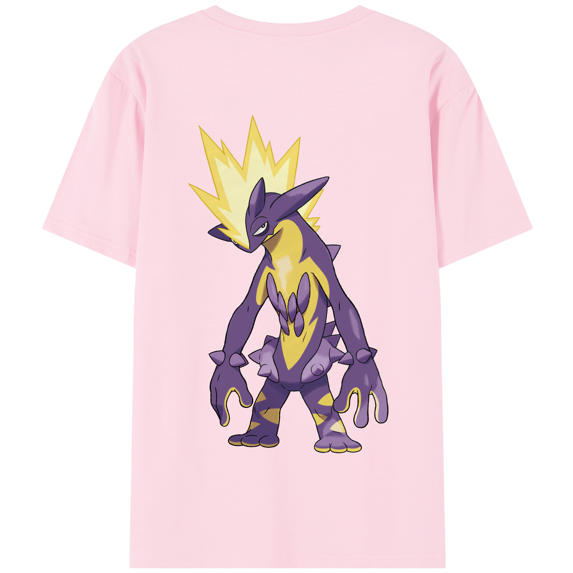 （画像用） ポケットモンスター Pokémon 綿100％半袖Tシャツ（背面プリント）