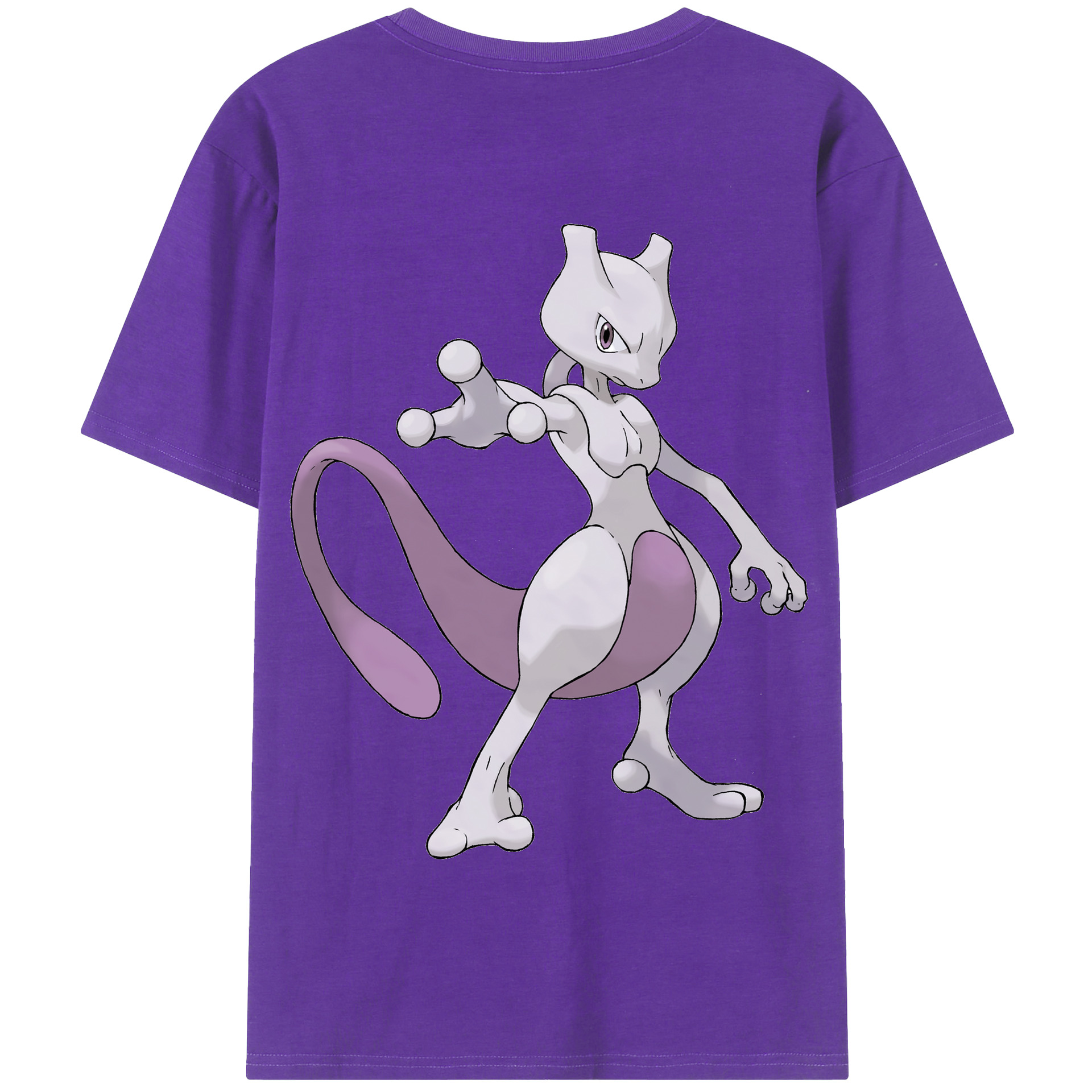 （画像用） ポケットモンスター Pokémon 綿100％半袖Tシャツ（背面プリント）
