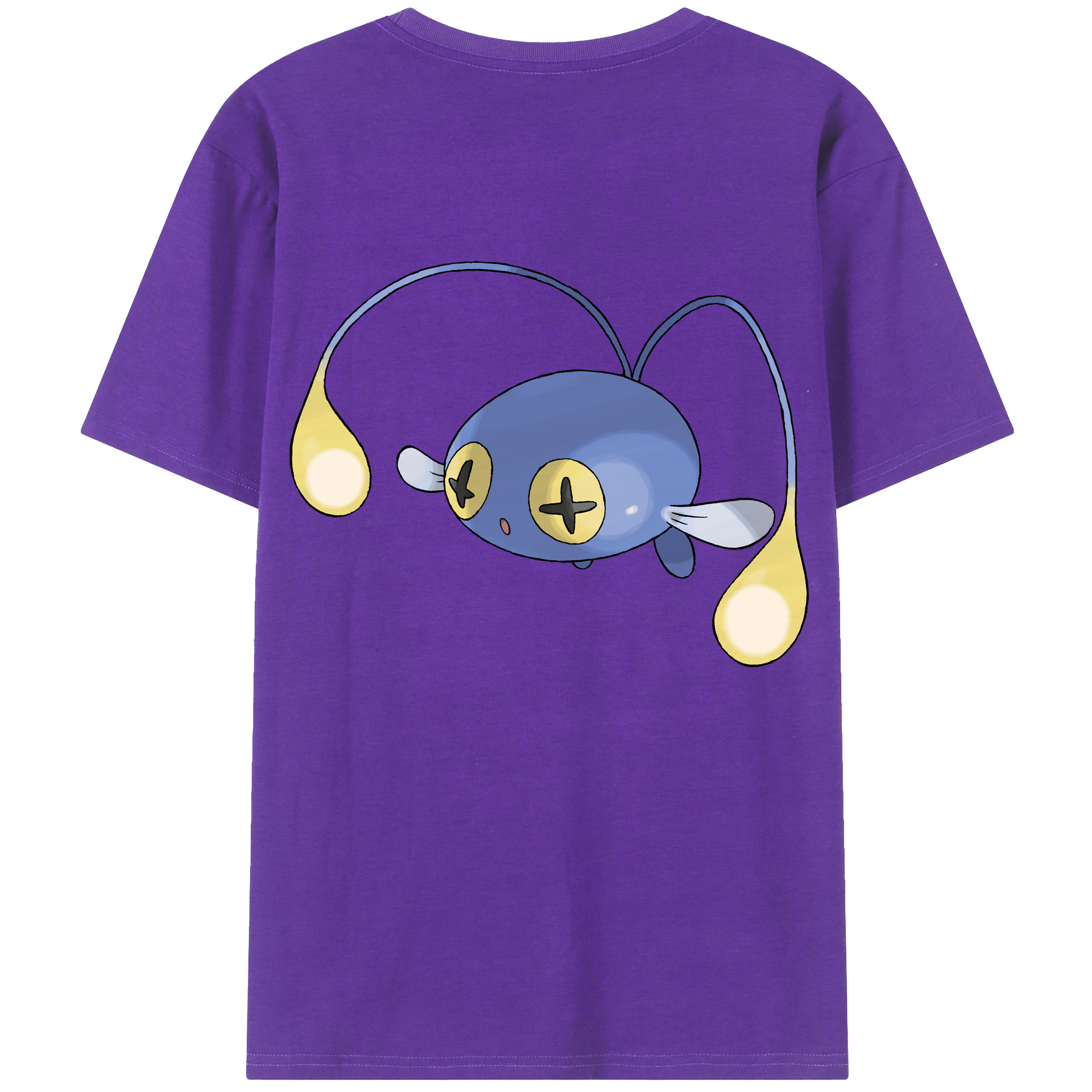 （画像用） ポケットモンスター Pokémon 綿100％半袖Tシャツ（背面プリント）