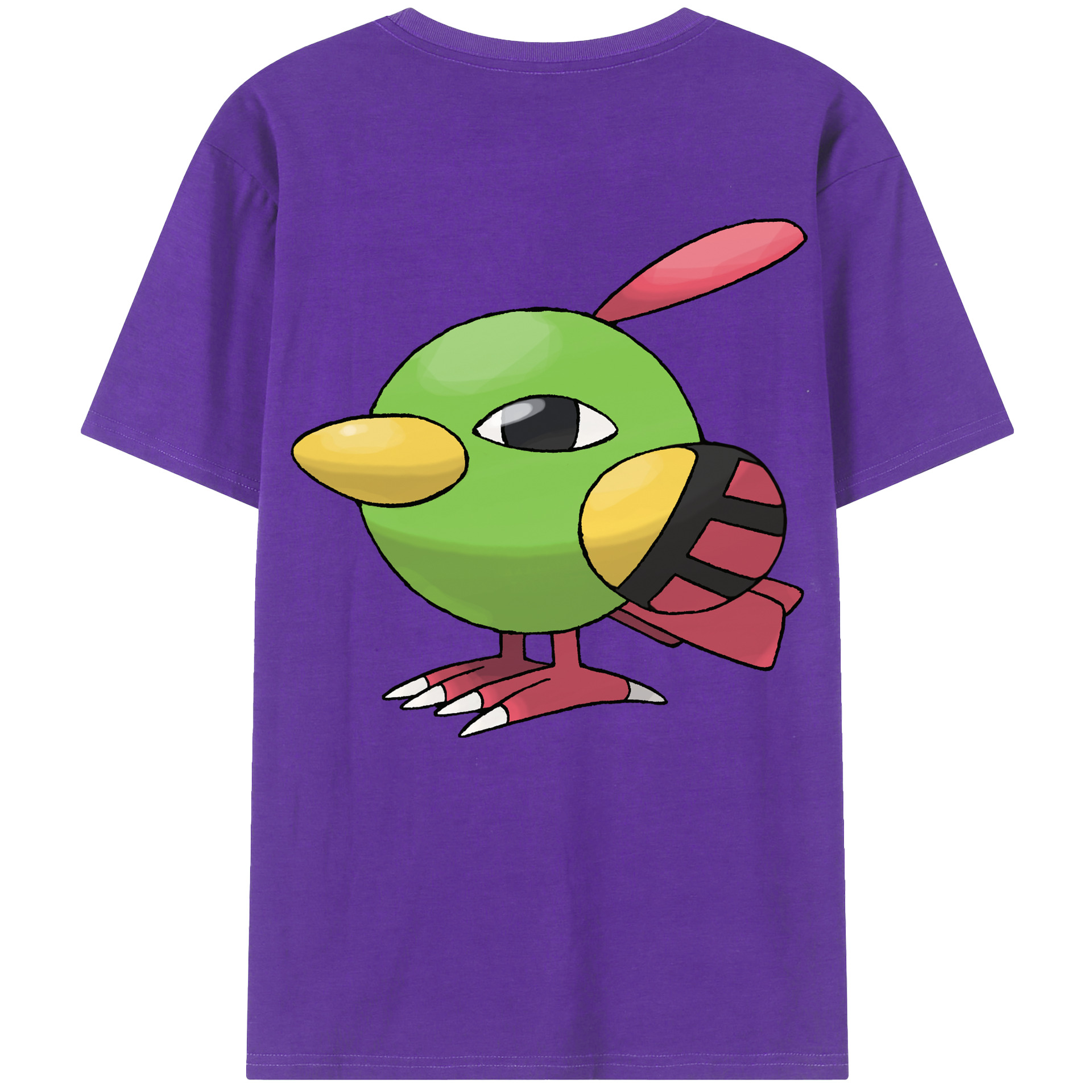 （画像用） ポケットモンスター Pokémon 綿100％半袖Tシャツ（背面プリント）