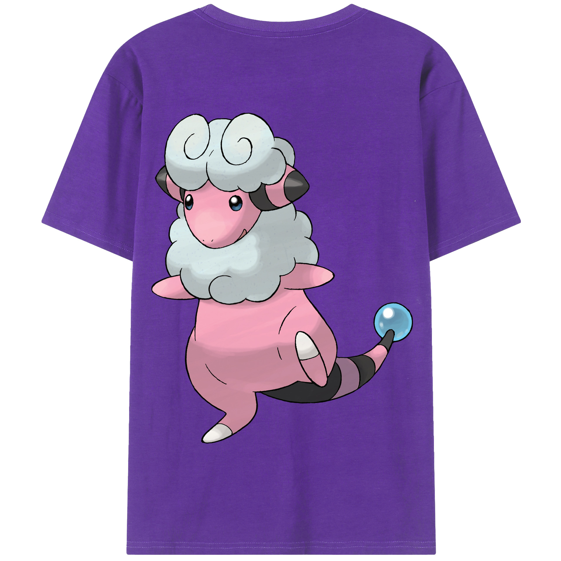 （画像用） ポケットモンスター Pokémon 綿100％半袖Tシャツ（背面プリント）