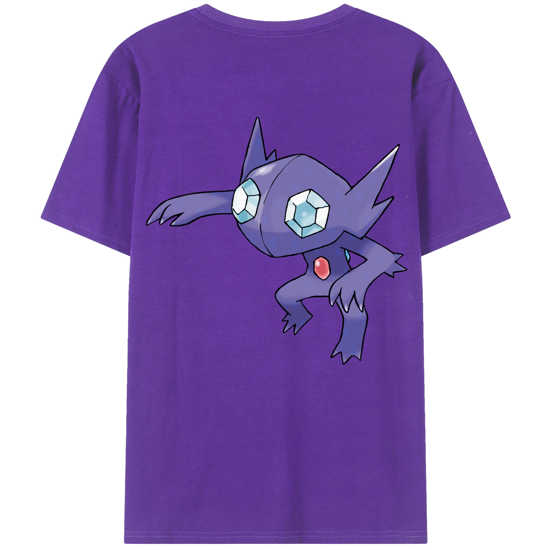 （画像用） ポケットモンスター Pokémon 綿100％半袖Tシャツ（背面プリント）