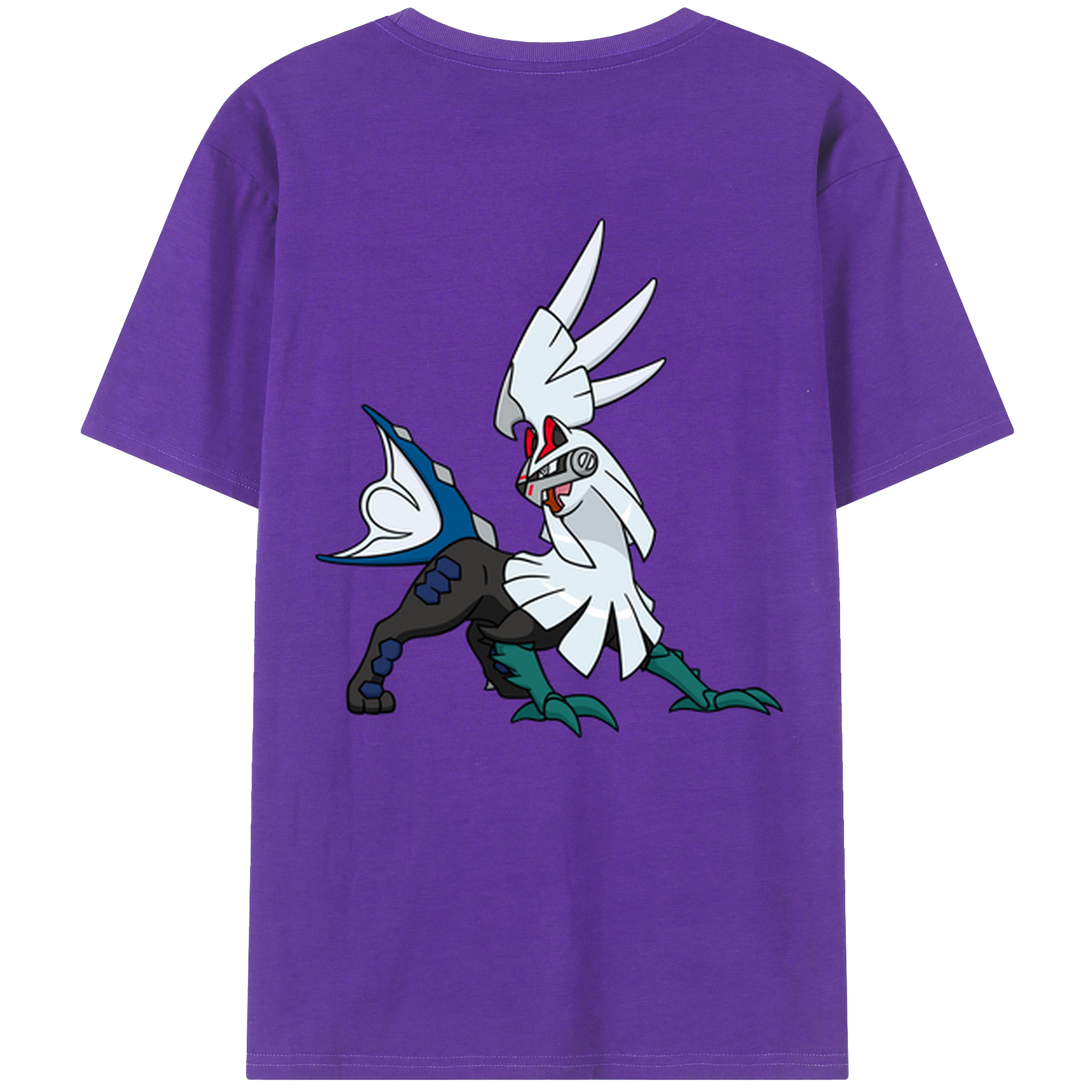 （画像用） ポケットモンスター Pokémon 綿100％半袖Tシャツ（背面プリント）