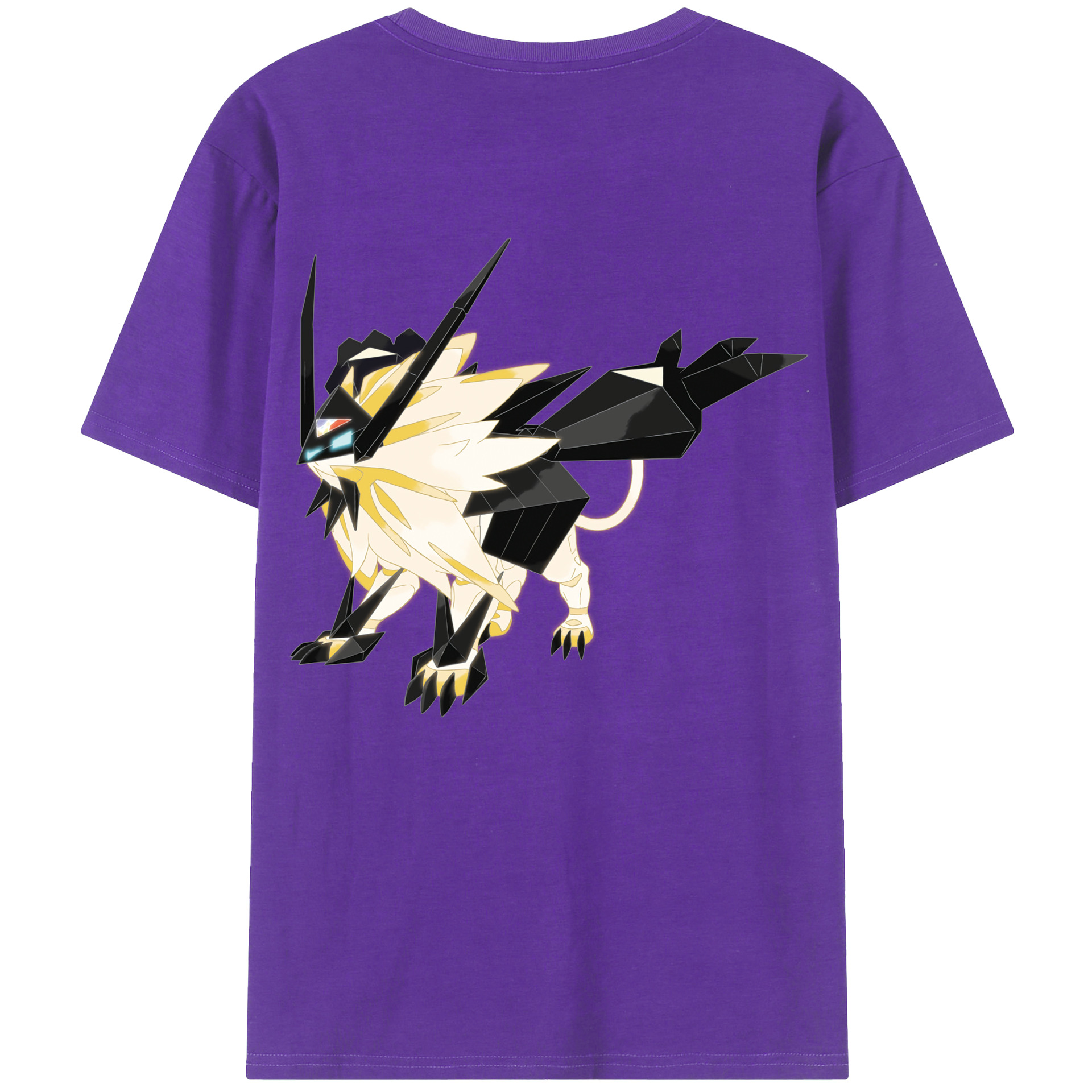 （画像用） ポケットモンスター Pokémon 綿100％半袖Tシャツ（背面プリント）