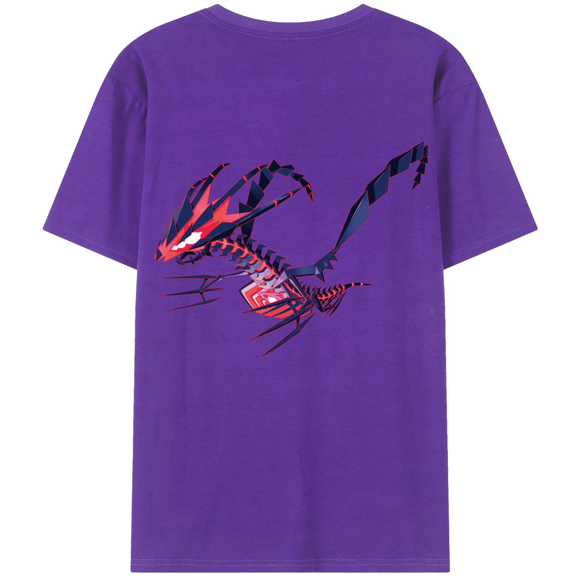 （画像用） ポケットモンスター Pokémon 綿100％半袖Tシャツ（背面プリント）
