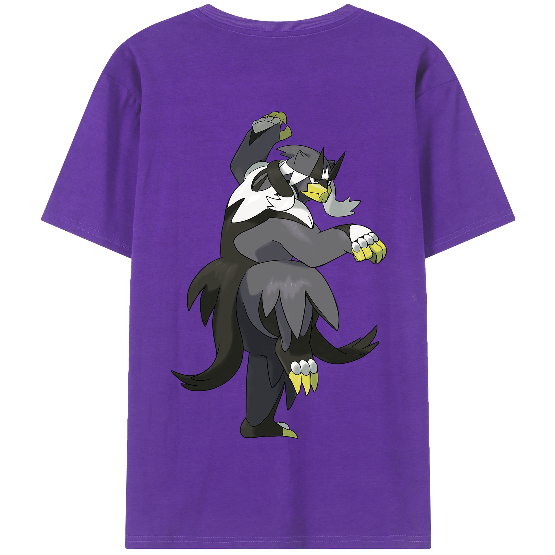 （画像用） ポケットモンスター Pokémon 綿100％半袖Tシャツ（背面プリント）