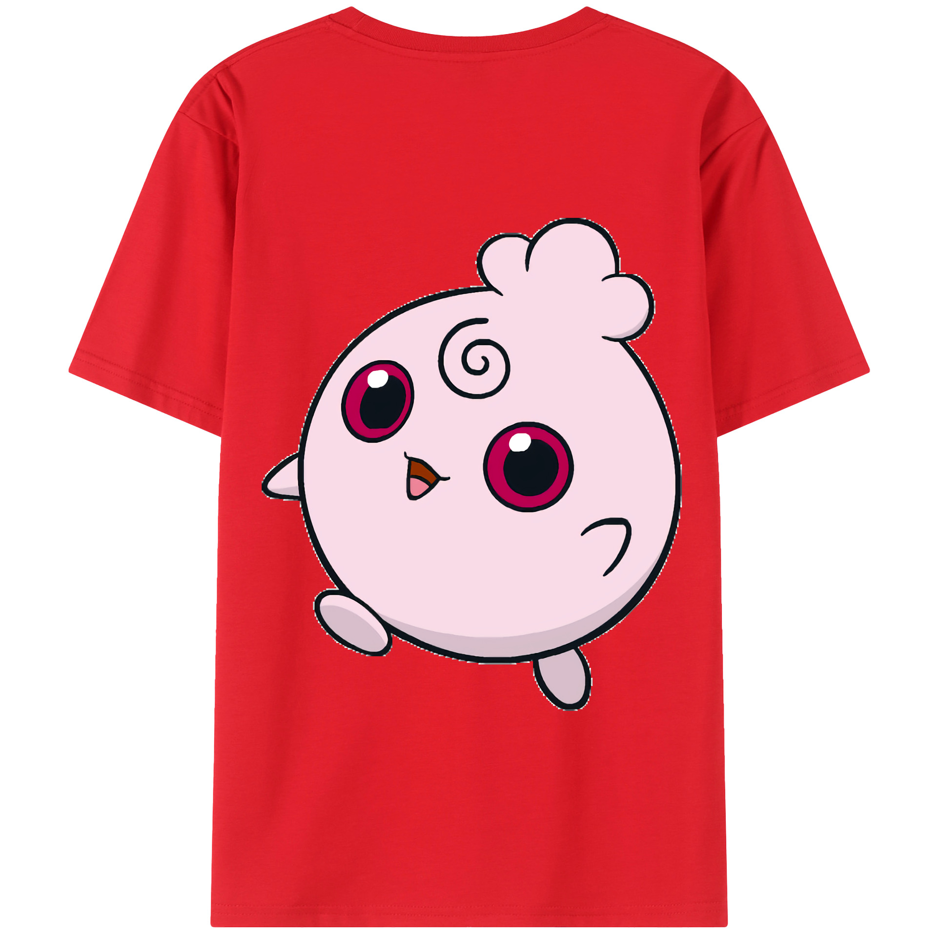 （画像用） ポケットモンスター Pokémon 綿100％半袖Tシャツ（背面プリント）