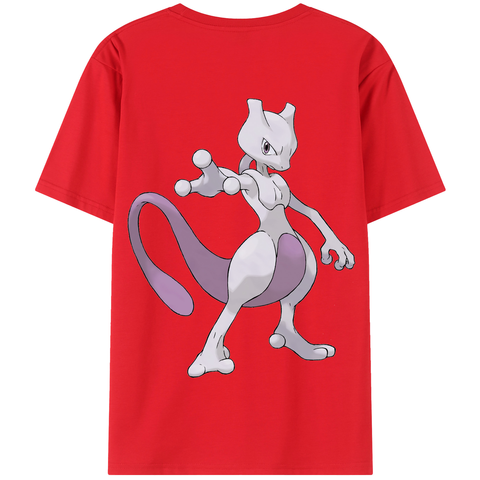 （画像用） ポケットモンスター Pokémon 綿100％半袖Tシャツ（背面プリント）