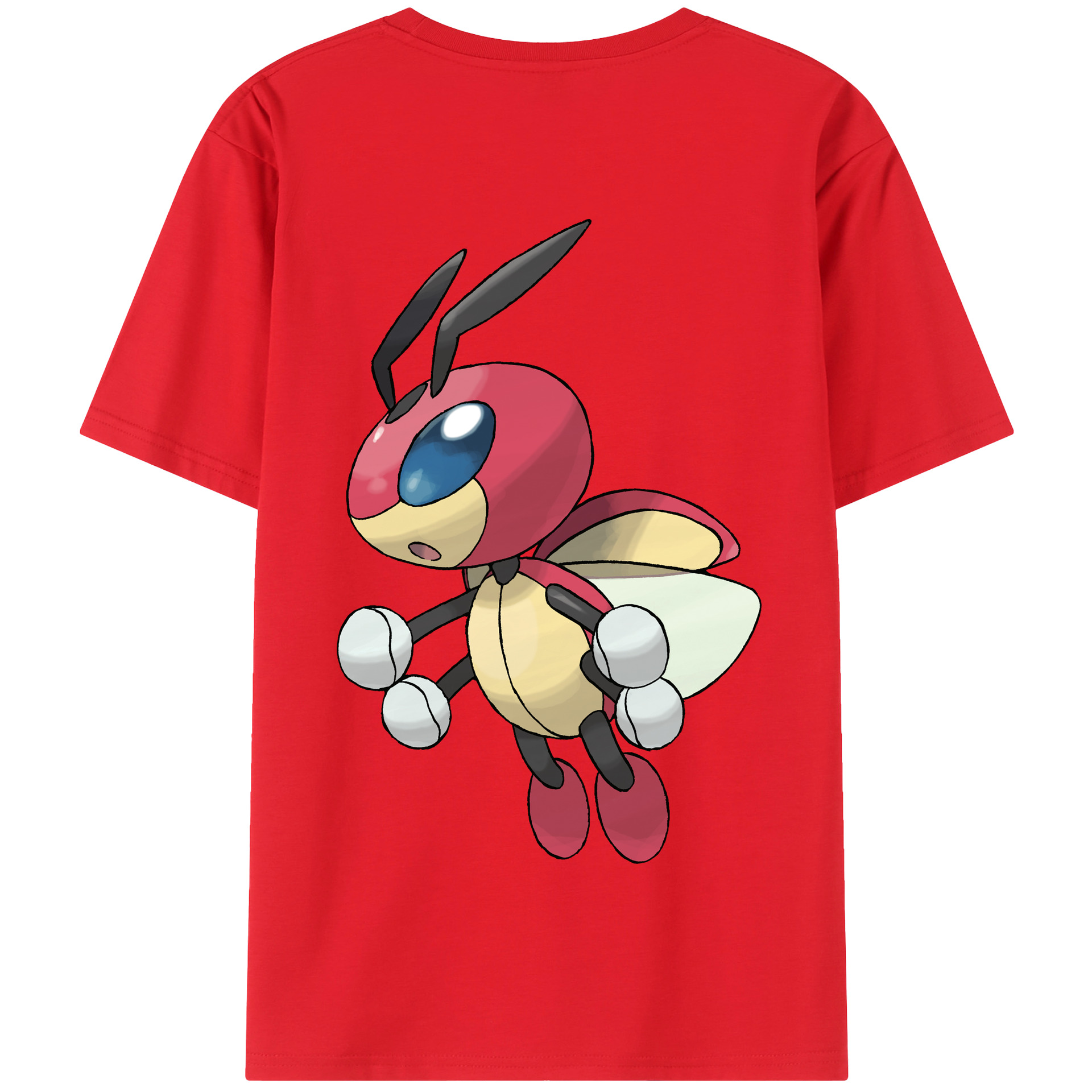 （画像用） ポケットモンスター Pokémon 綿100％半袖Tシャツ（背面プリント）