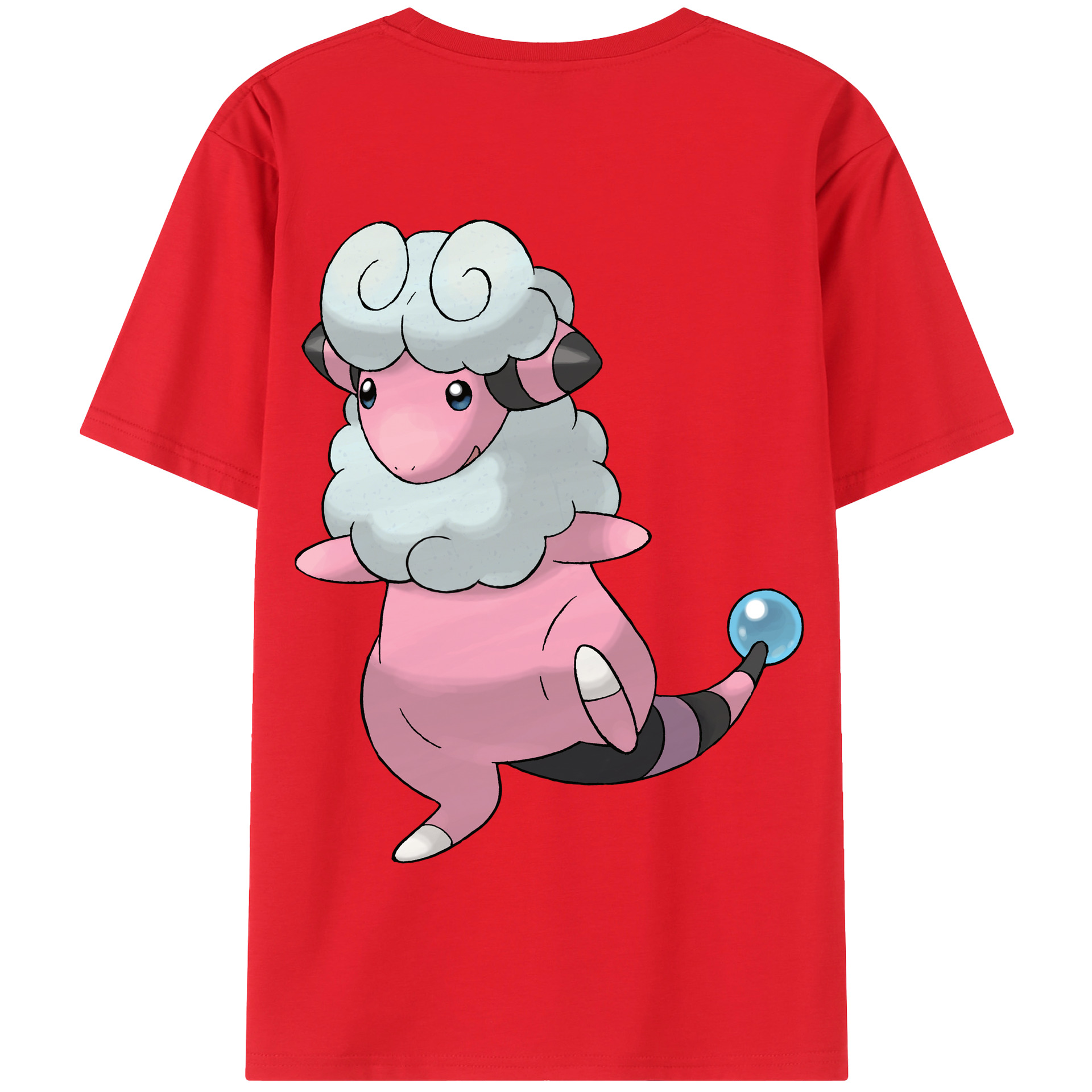 （画像用） ポケットモンスター Pokémon 綿100％半袖Tシャツ（背面プリント）