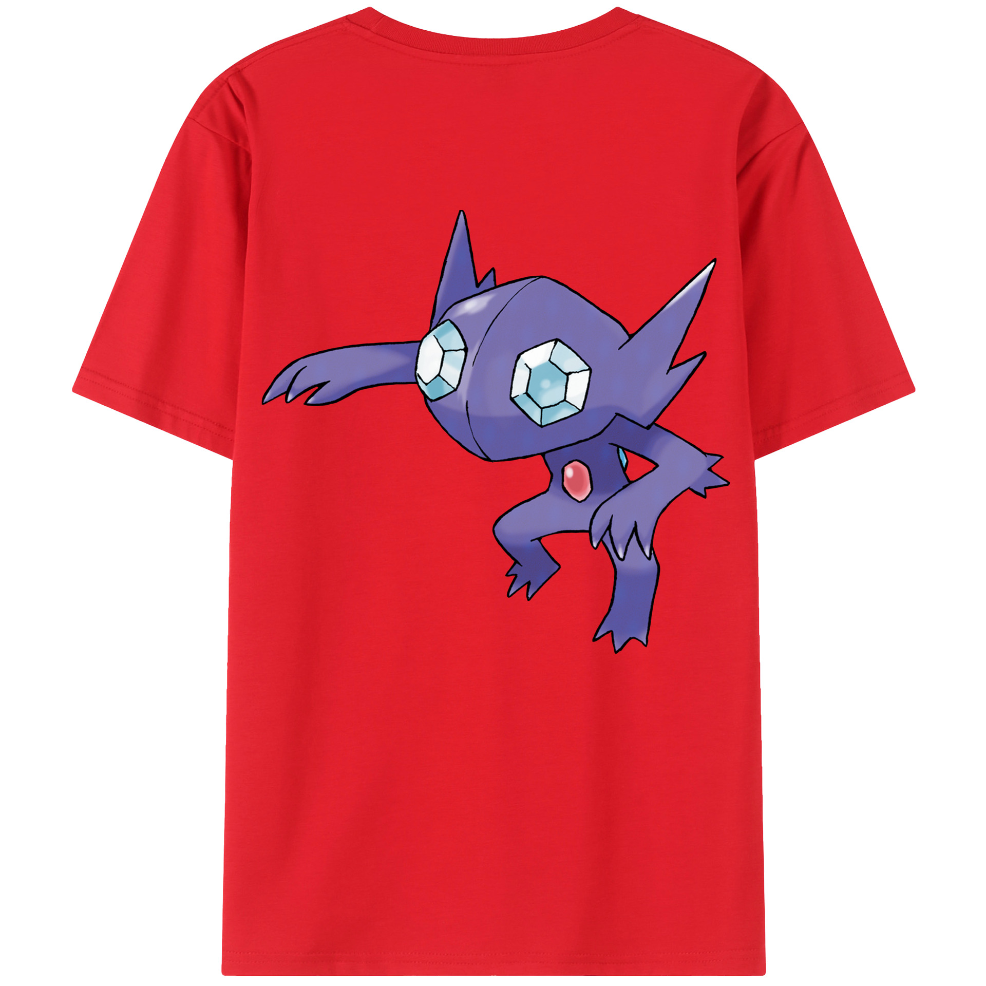 （画像用） ポケットモンスター Pokémon 綿100％半袖Tシャツ（背面プリント）