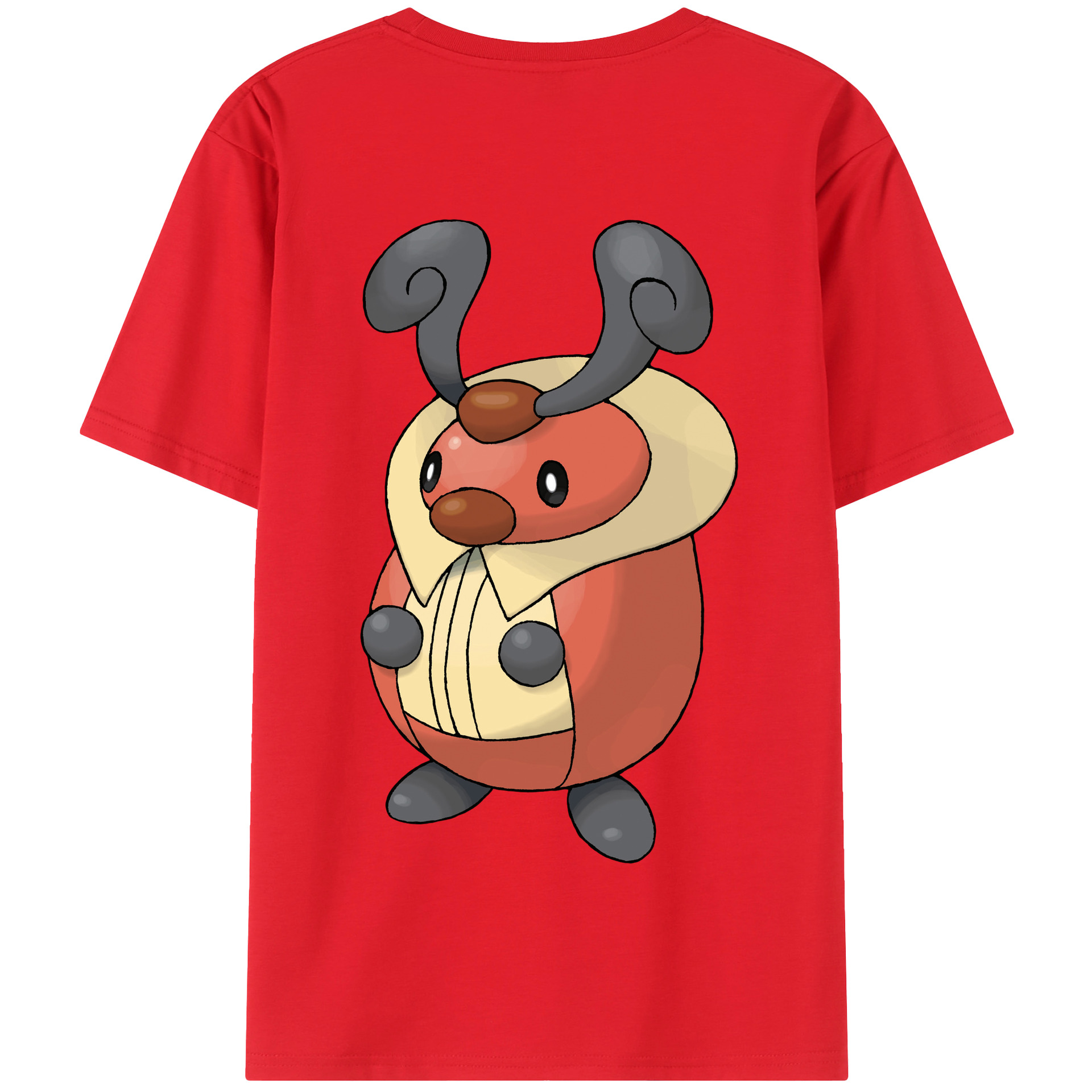 （画像用） ポケットモンスター Pokémon 綿100％半袖Tシャツ（背面プリント）