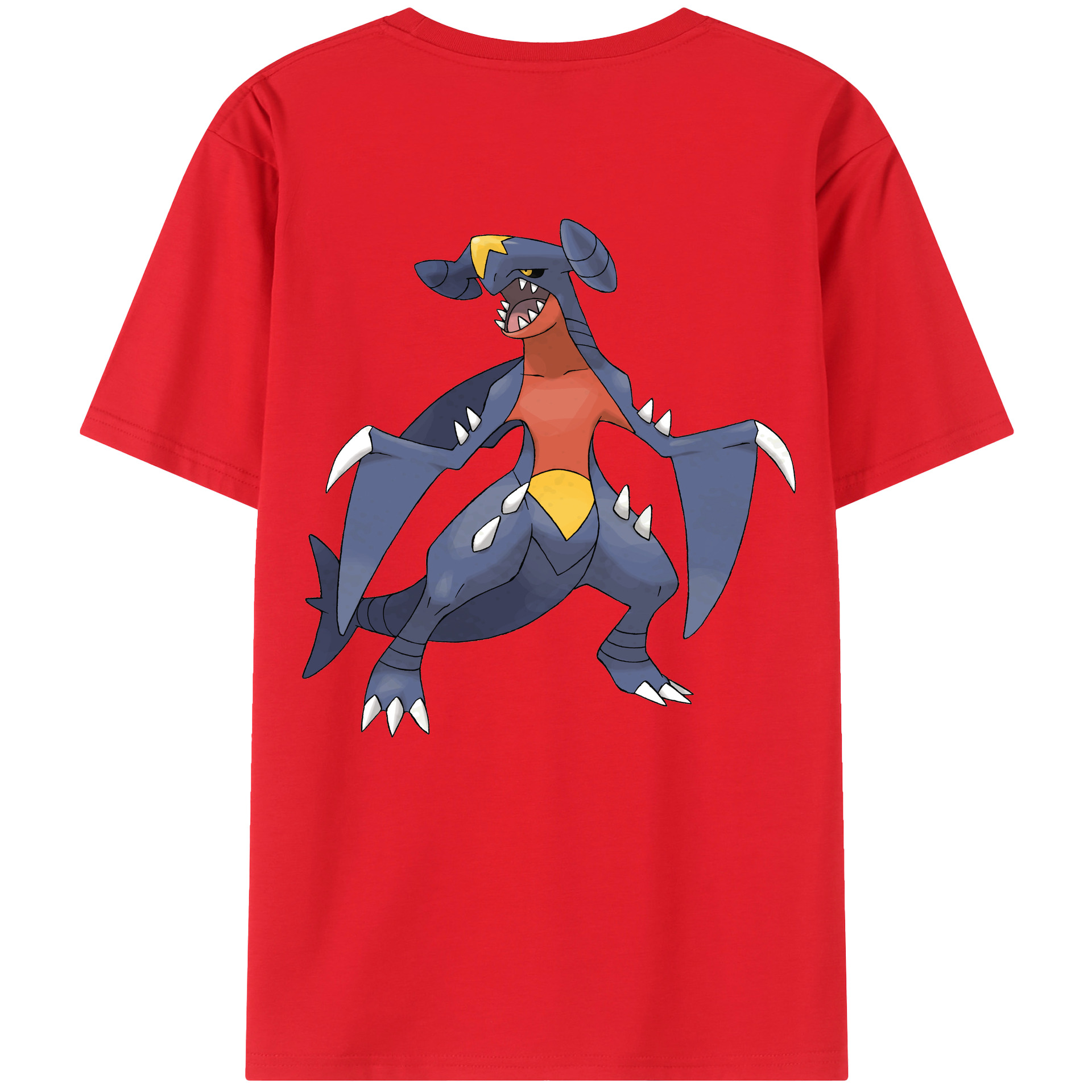（画像用） ポケットモンスター Pokémon 綿100％半袖Tシャツ（背面プリント）