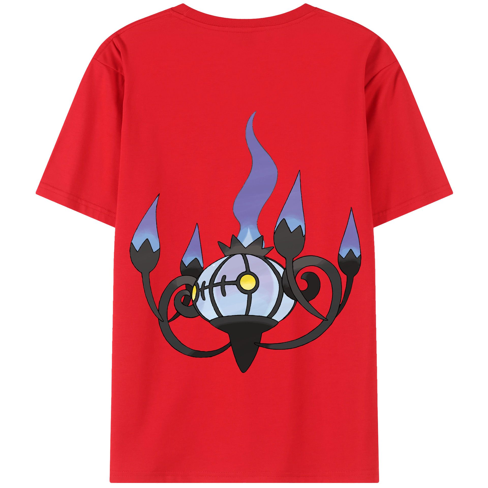 （画像用） ポケットモンスター Pokémon 綿100％半袖Tシャツ（背面プリント）