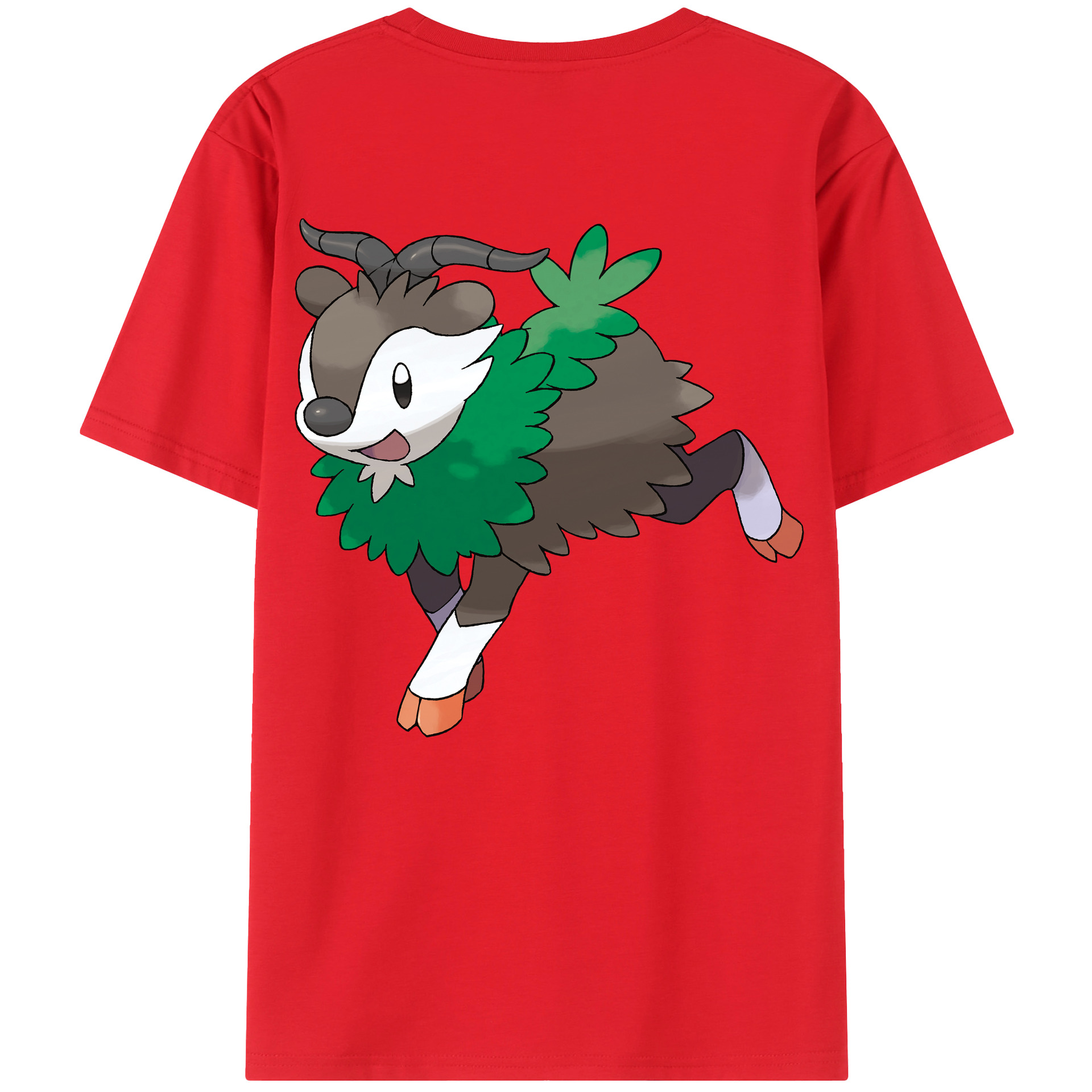 （画像用） ポケットモンスター Pokémon 綿100％半袖Tシャツ（背面プリント）