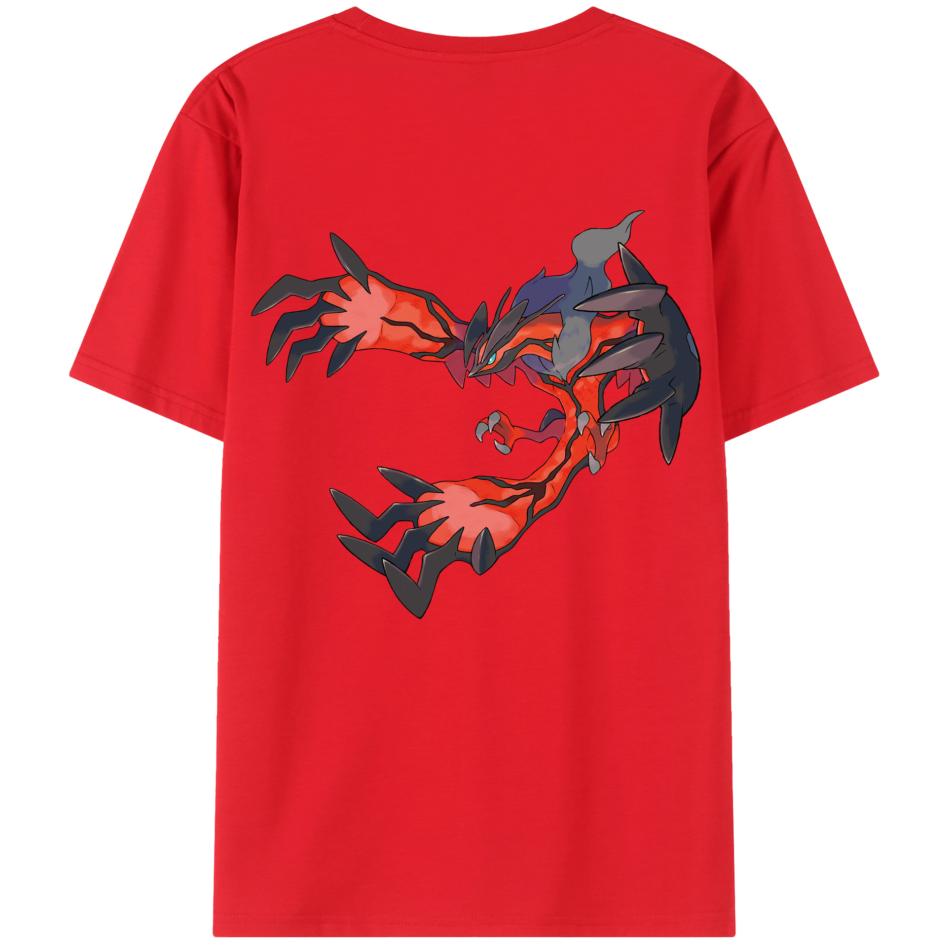 （画像用） ポケットモンスター Pokémon 綿100％半袖Tシャツ（背面プリント）