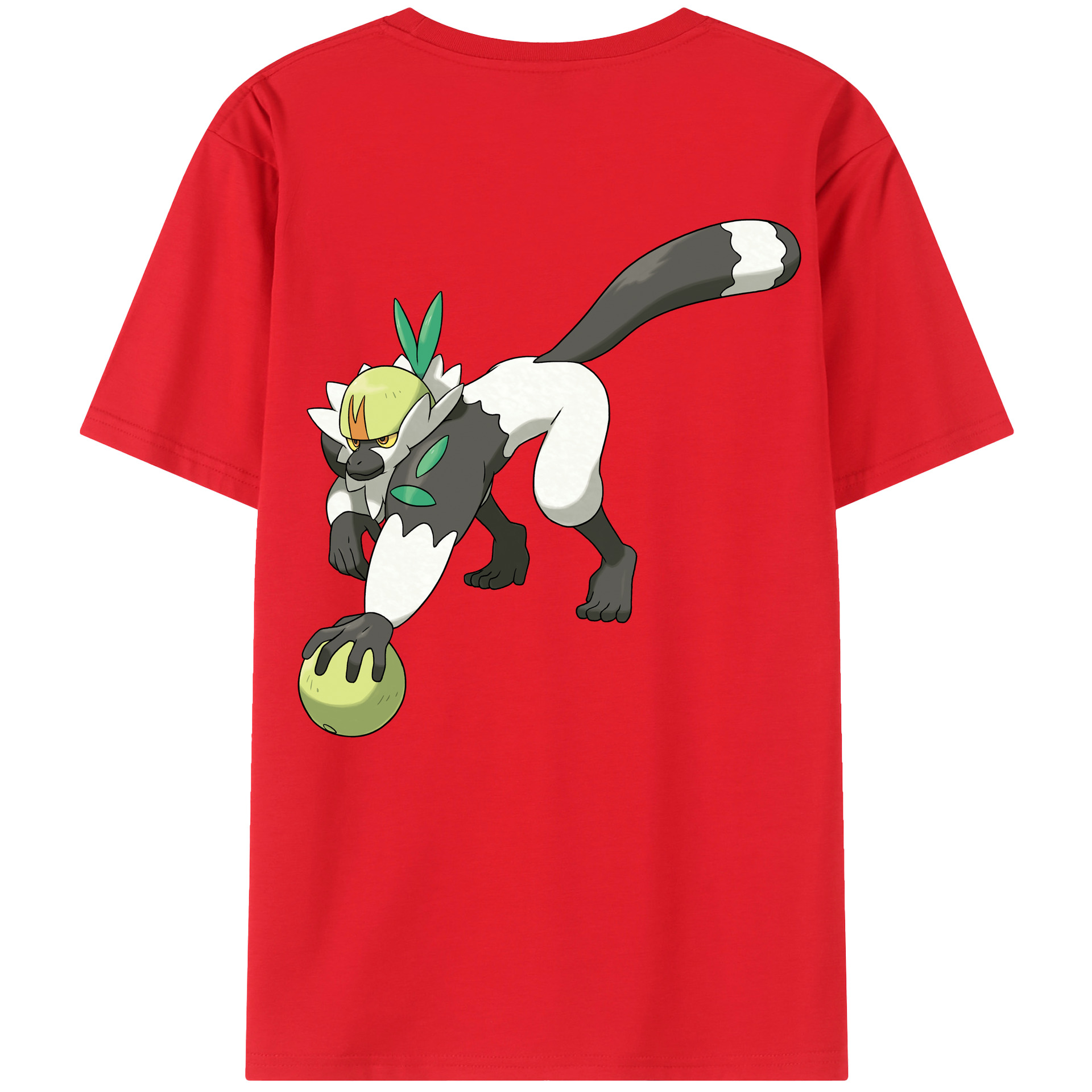 （画像用） ポケットモンスター Pokémon 綿100％半袖Tシャツ（背面プリント）