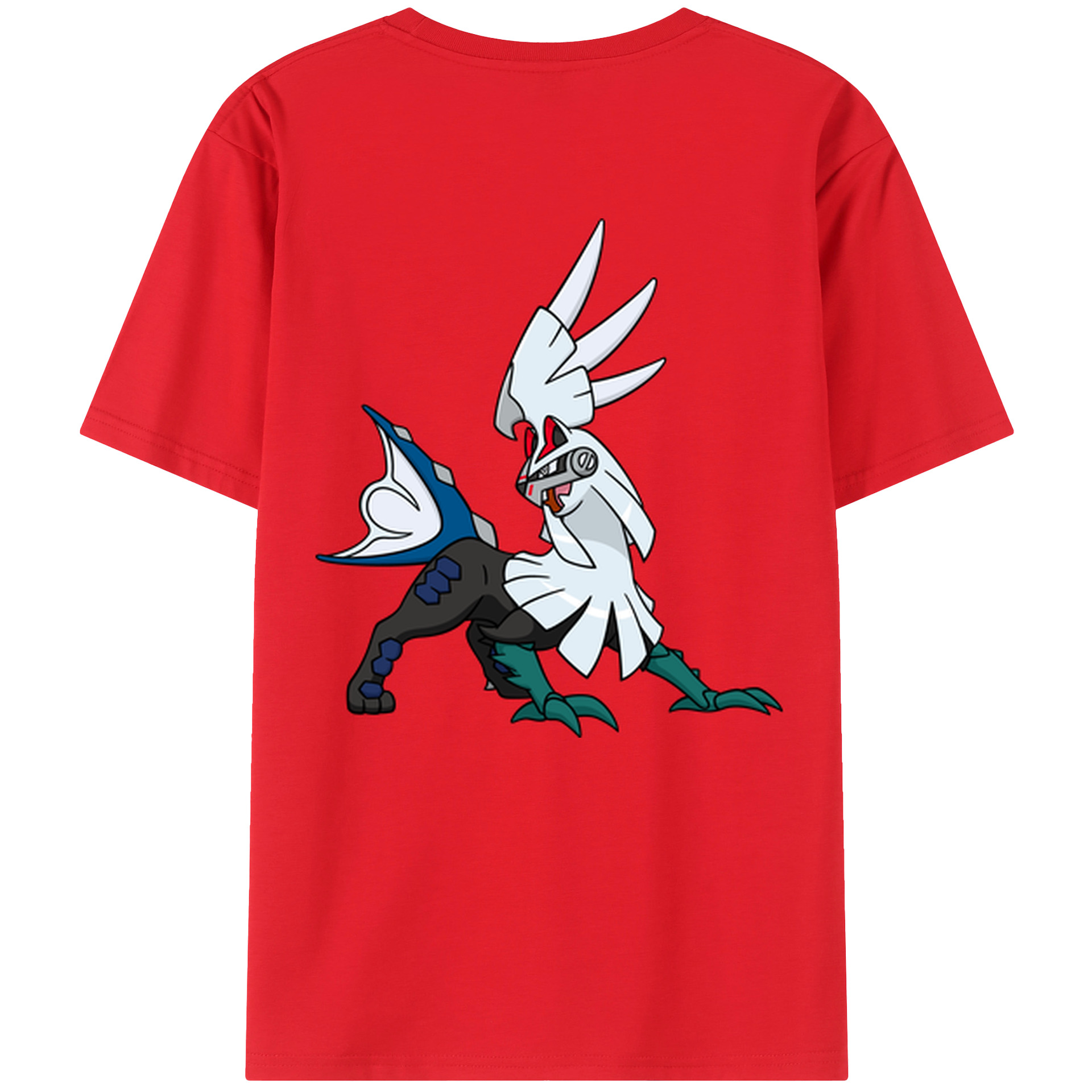 （画像用） ポケットモンスター Pokémon 綿100％半袖Tシャツ（背面プリント）
