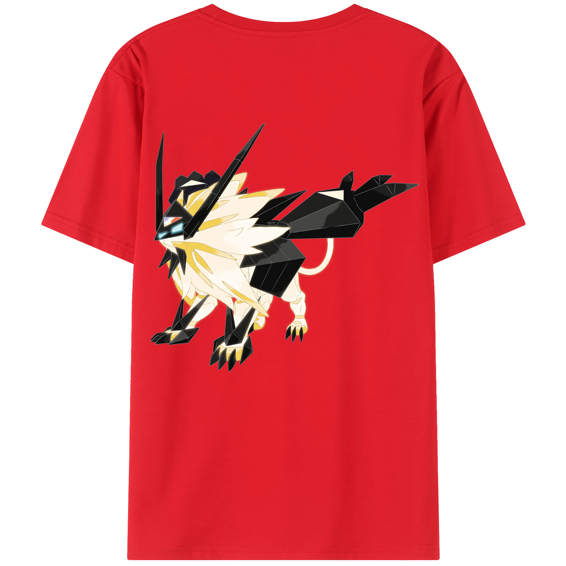 （画像用） ポケットモンスター Pokémon 綿100％半袖Tシャツ（背面プリント）