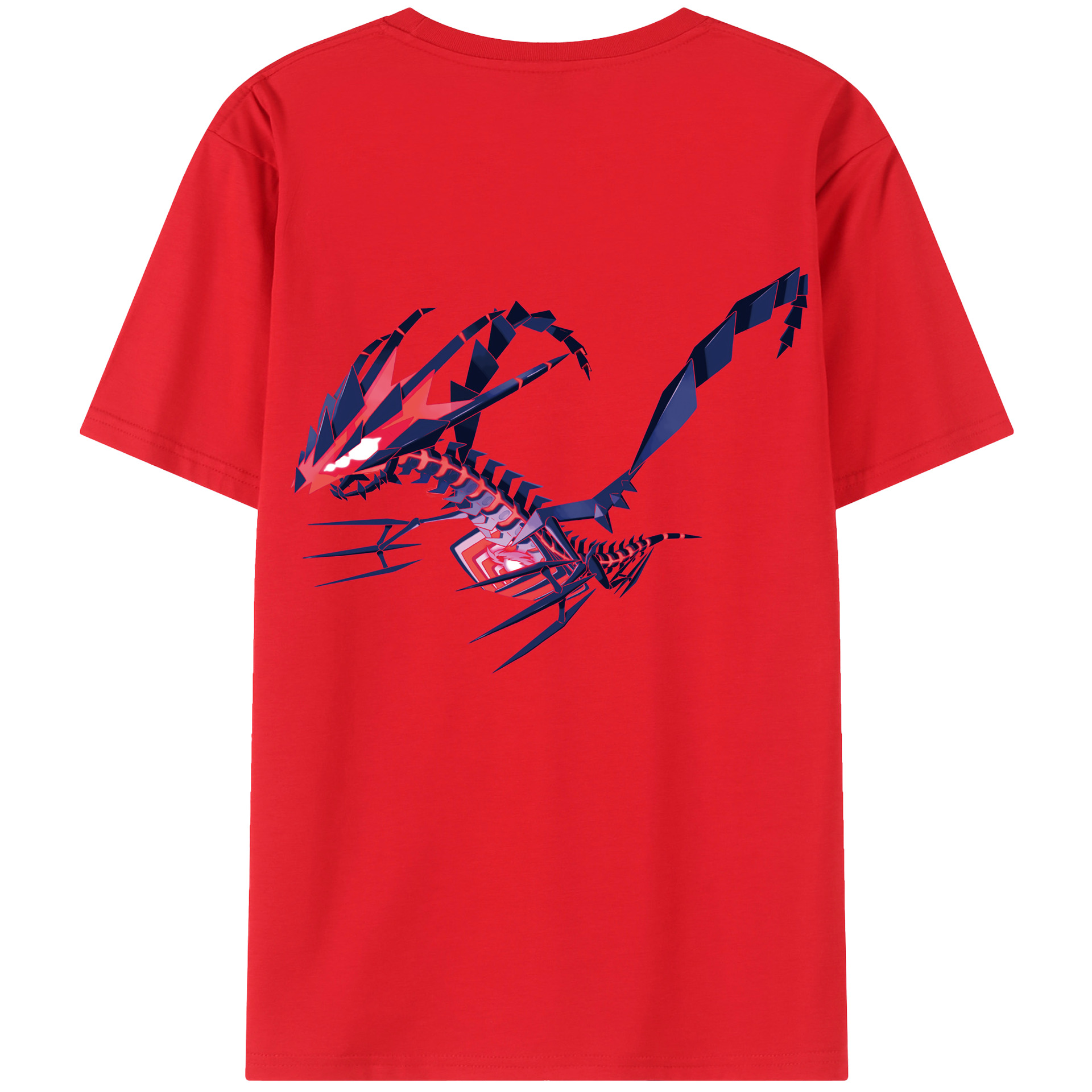 （画像用） ポケットモンスター Pokémon 綿100％半袖Tシャツ（背面プリント）