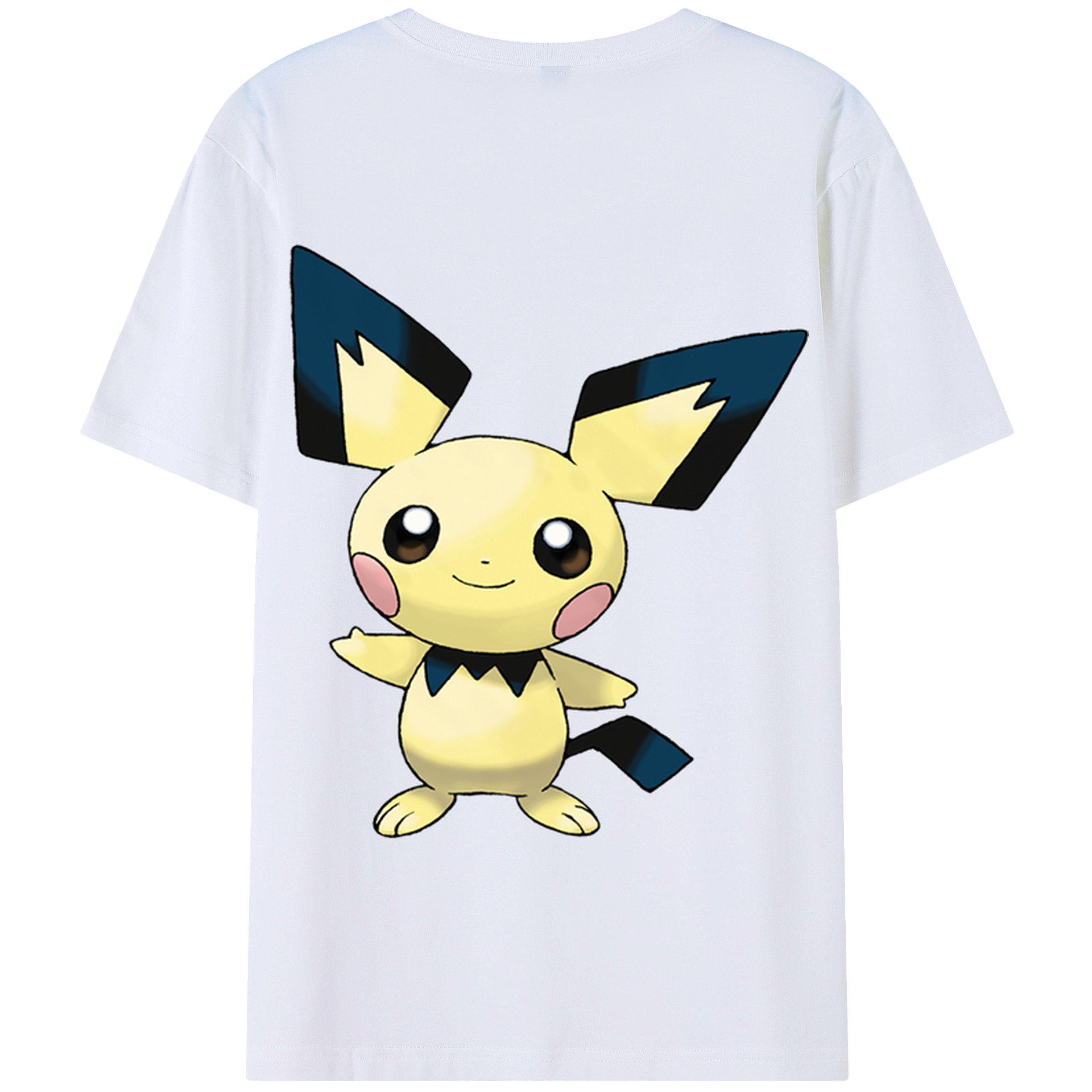 （画像用） ポケットモンスター Pokémon 綿100％半袖Tシャツ（背面プリント）