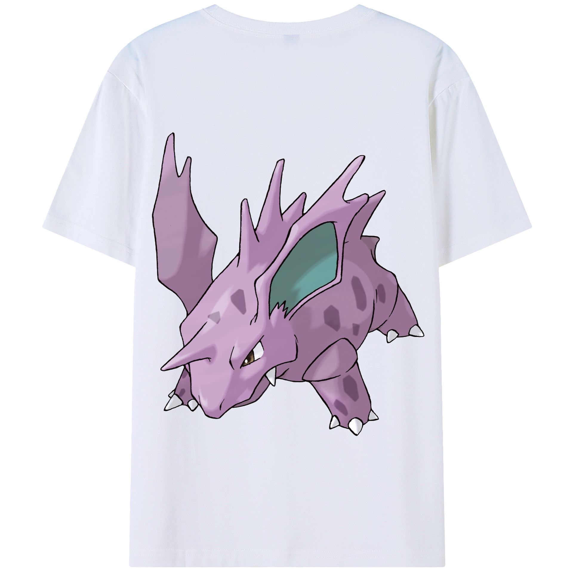 （画像用） ポケットモンスター Pokémon 綿100％半袖Tシャツ（背面プリント）