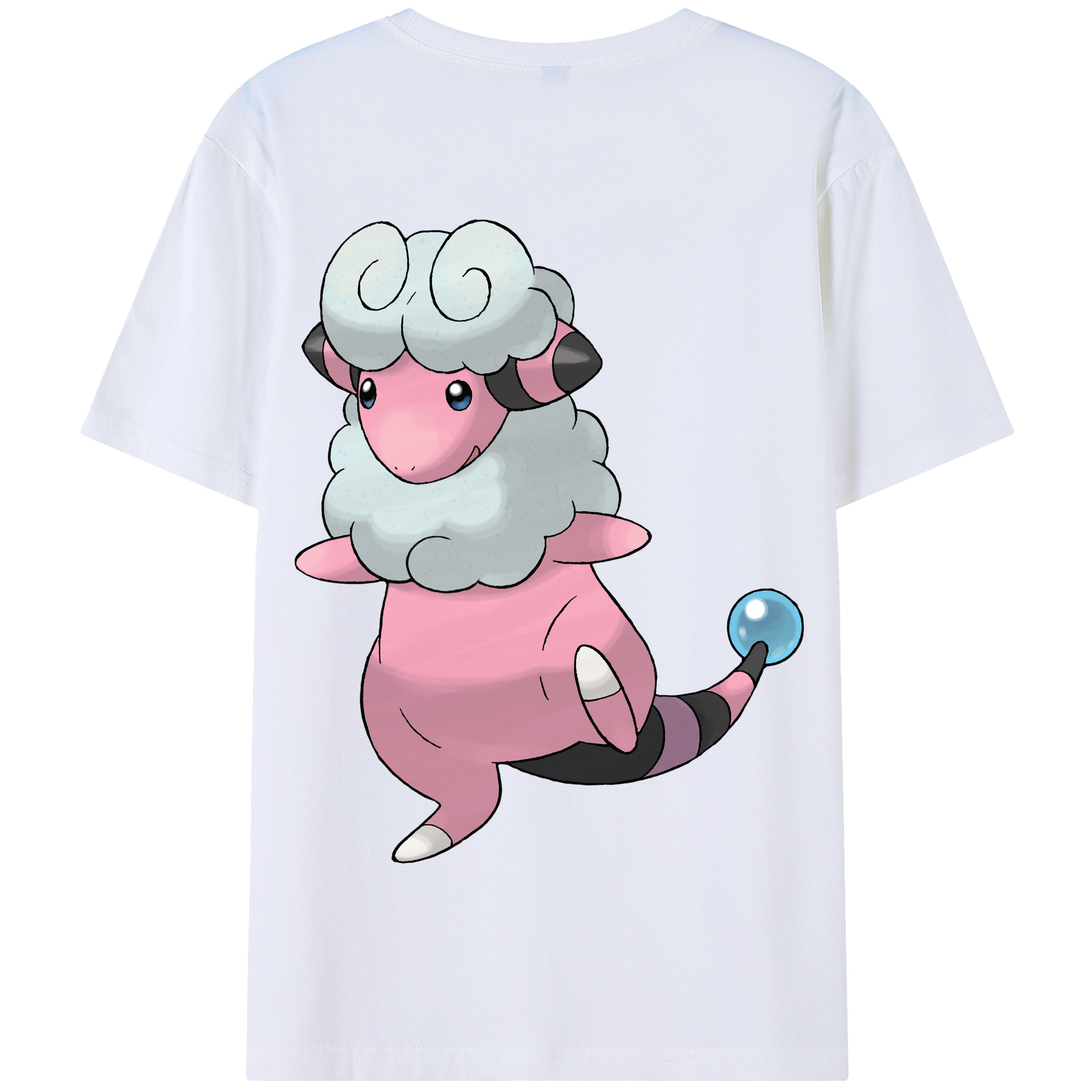 （画像用） ポケットモンスター Pokémon 綿100％半袖Tシャツ（背面プリント）