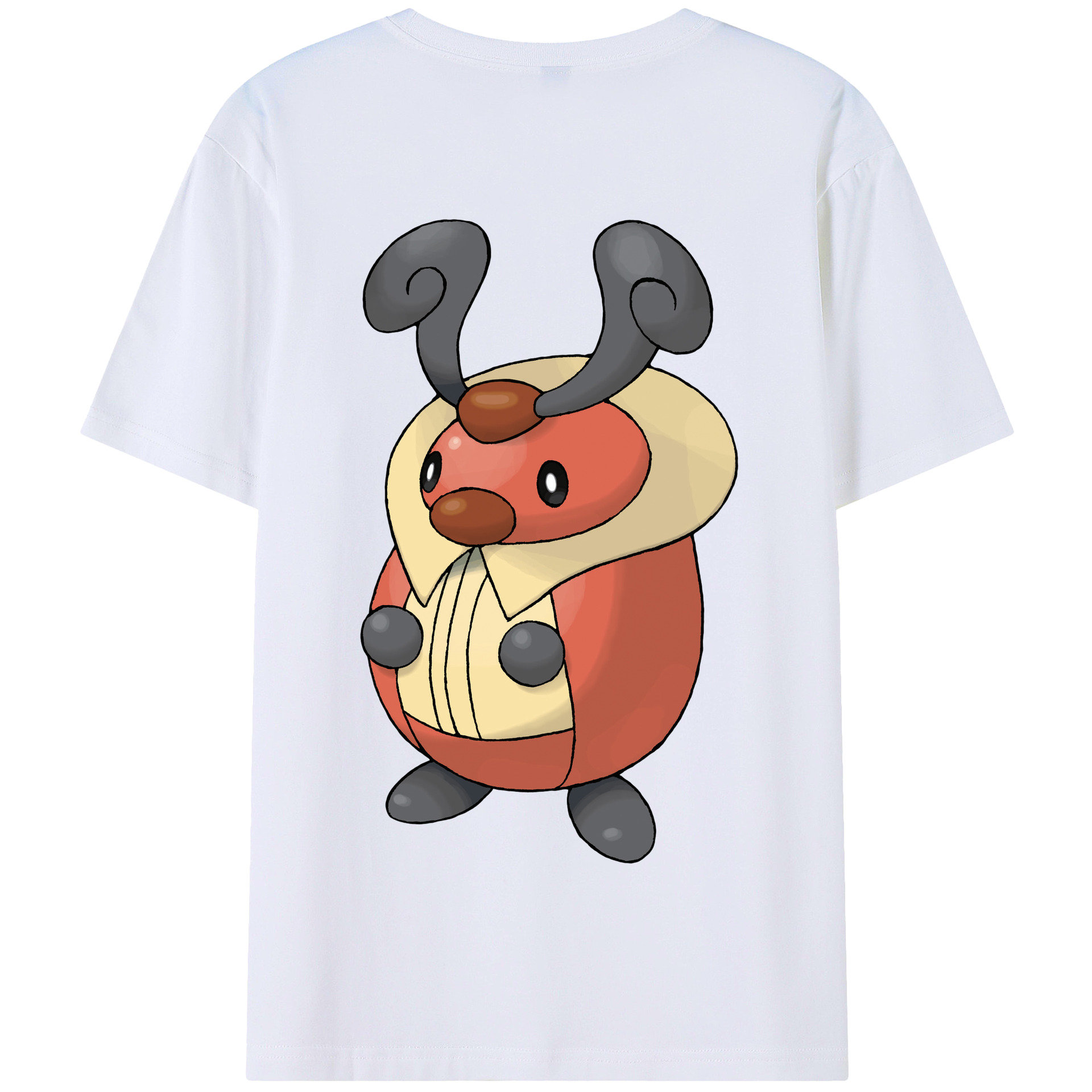 （画像用） ポケットモンスター Pokémon 綿100％半袖Tシャツ（背面プリント）