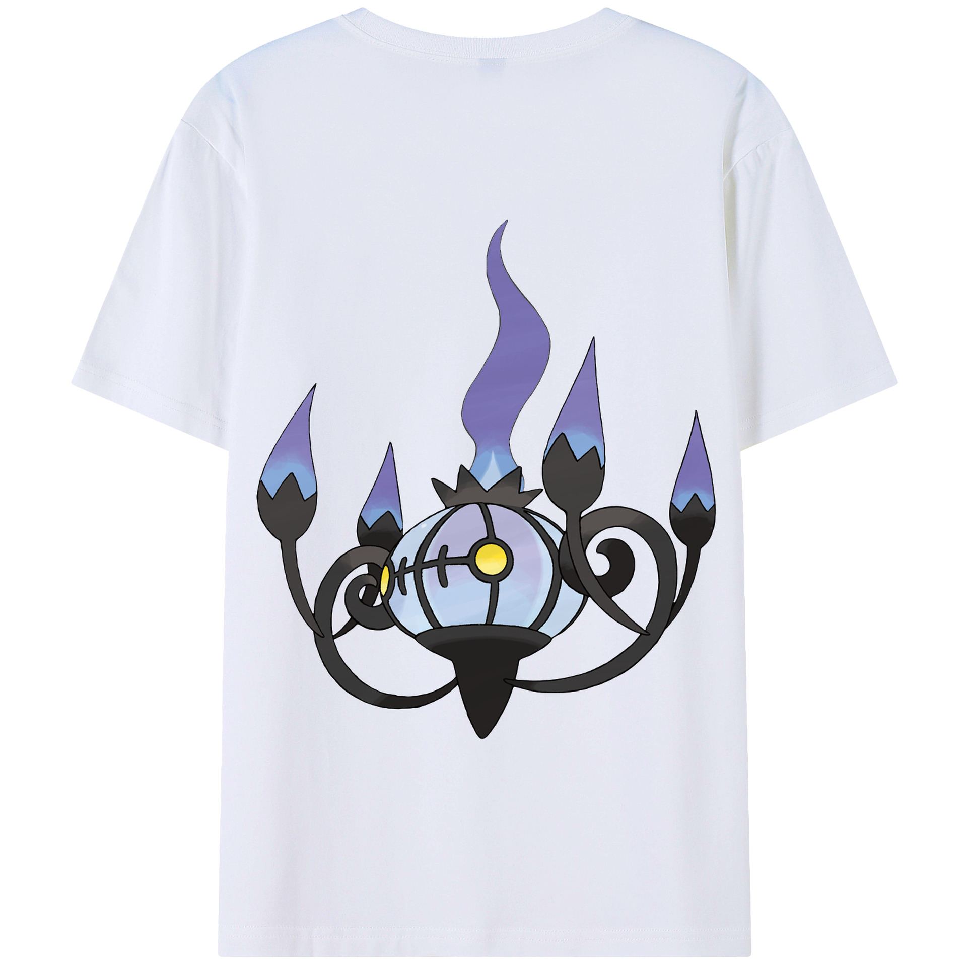（画像用） ポケットモンスター Pokémon 綿100％半袖Tシャツ（背面プリント）
