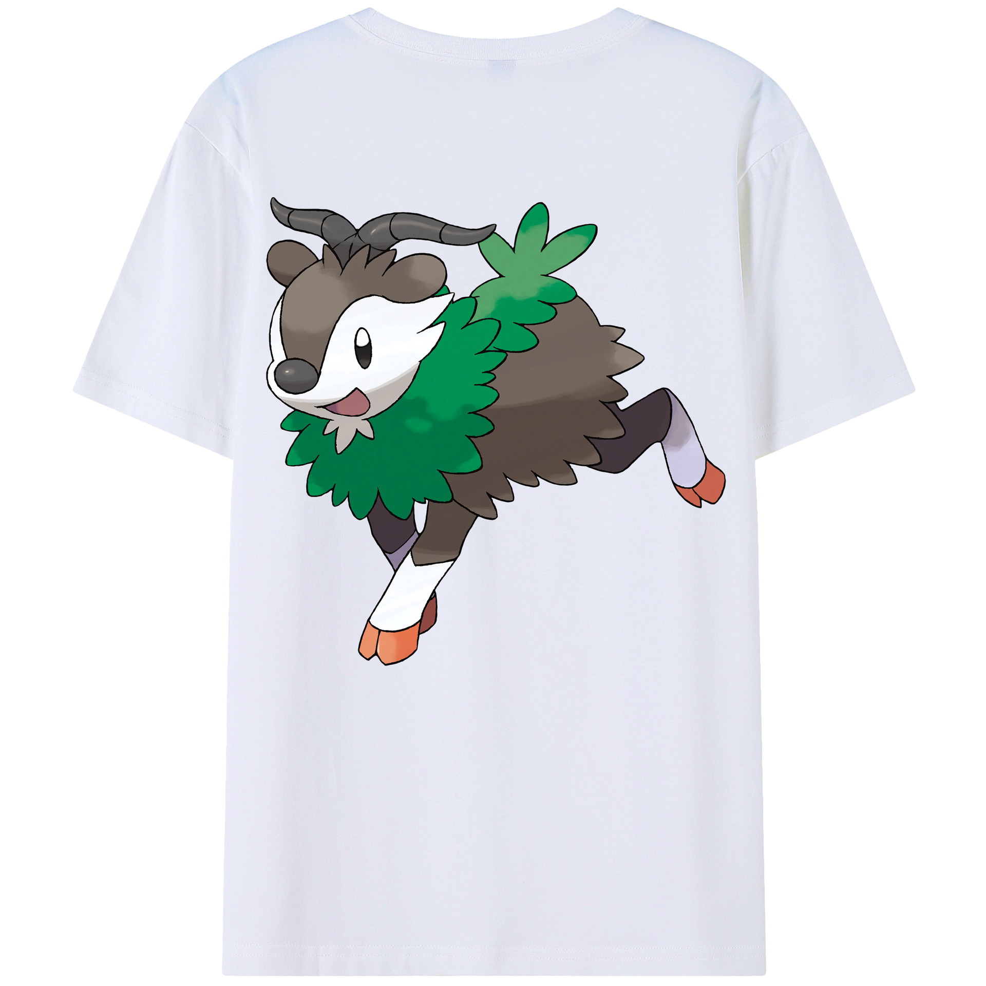 （画像用） ポケットモンスター Pokémon 綿100％半袖Tシャツ（背面プリント）