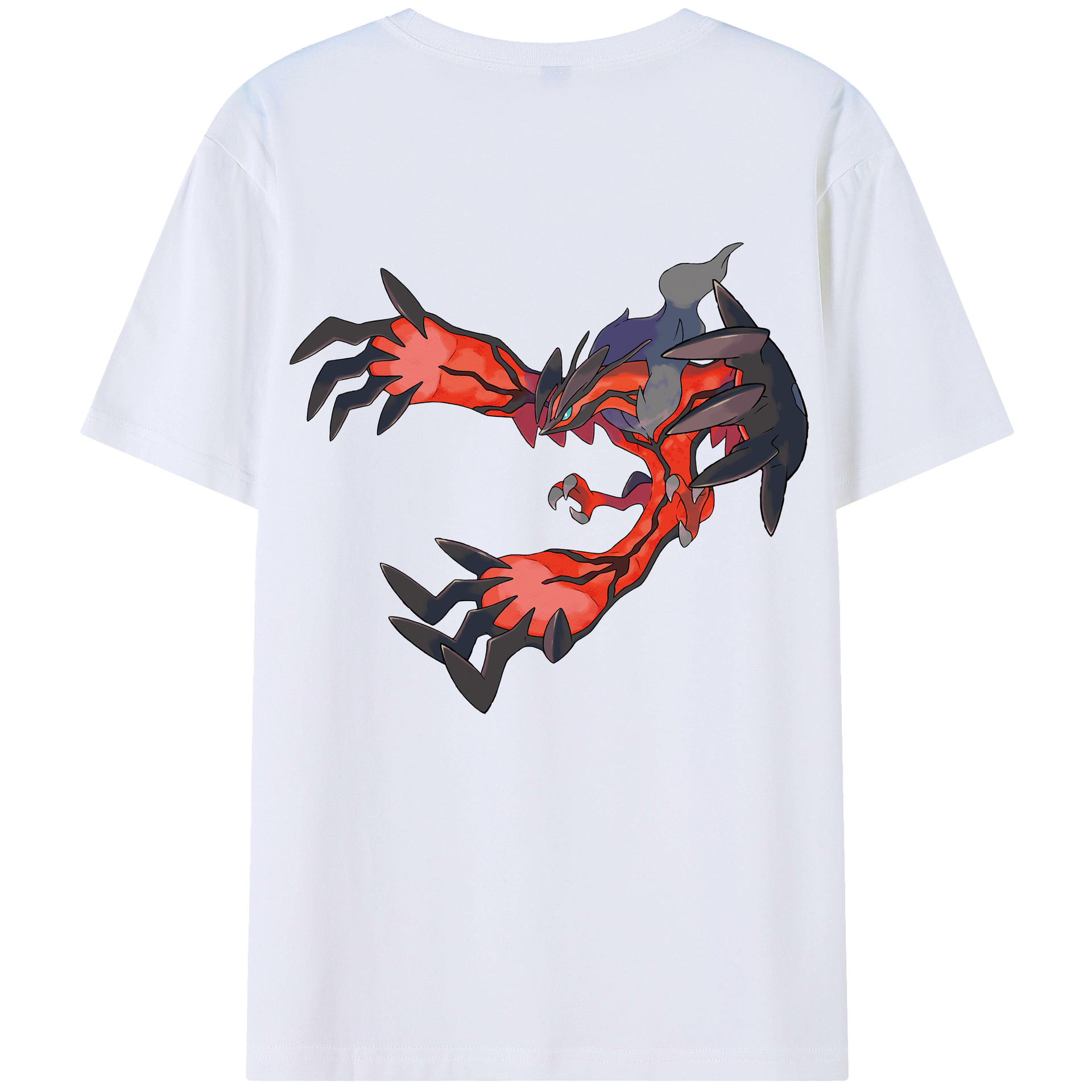 （画像用） ポケットモンスター Pokémon 綿100％半袖Tシャツ（背面プリント）