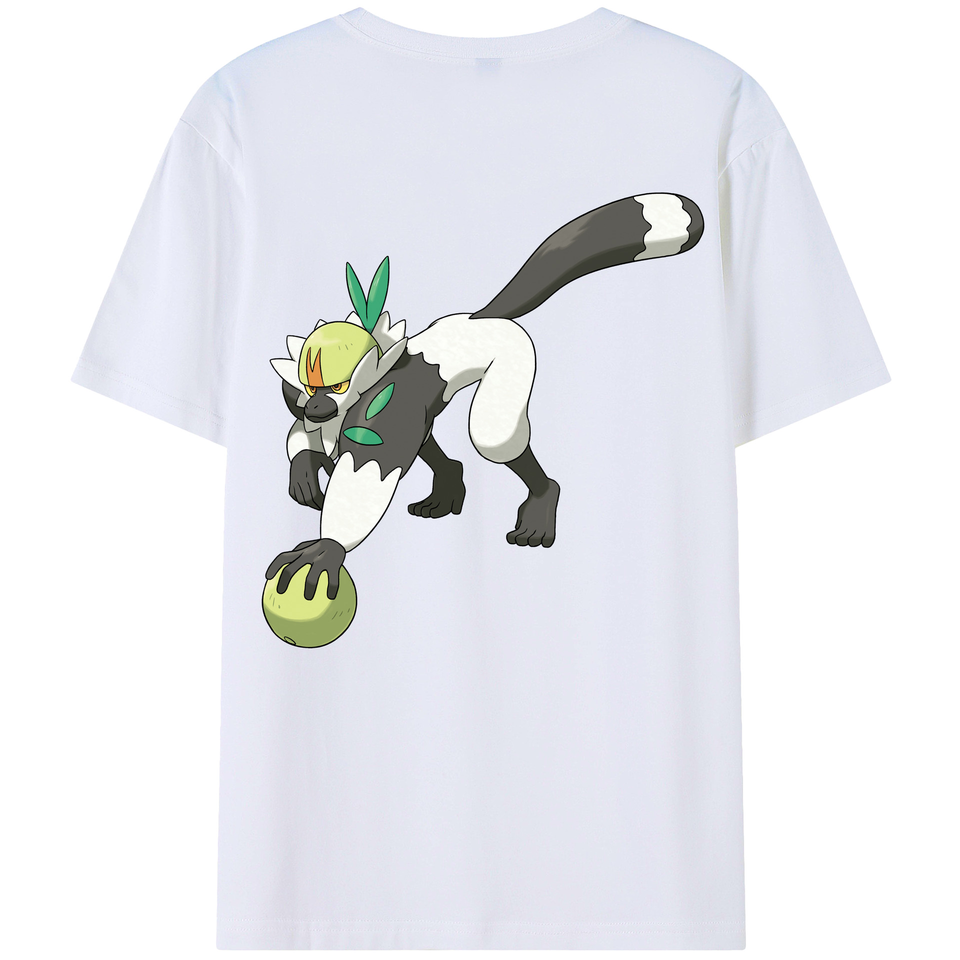 （画像用） ポケットモンスター Pokémon 綿100％半袖Tシャツ（背面プリント）