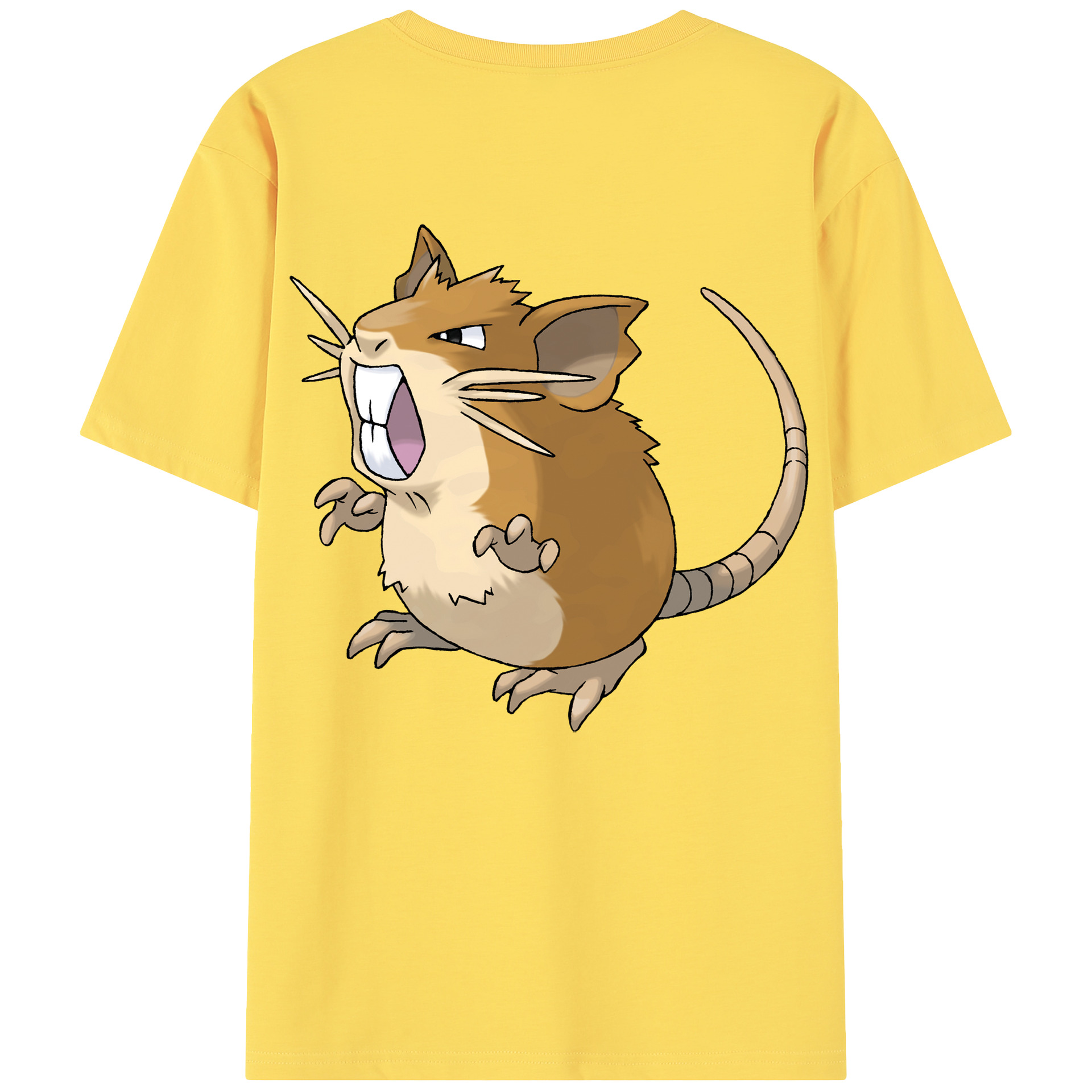 （画像用） ポケットモンスター Pokémon 綿100％半袖Tシャツ（背面プリント）