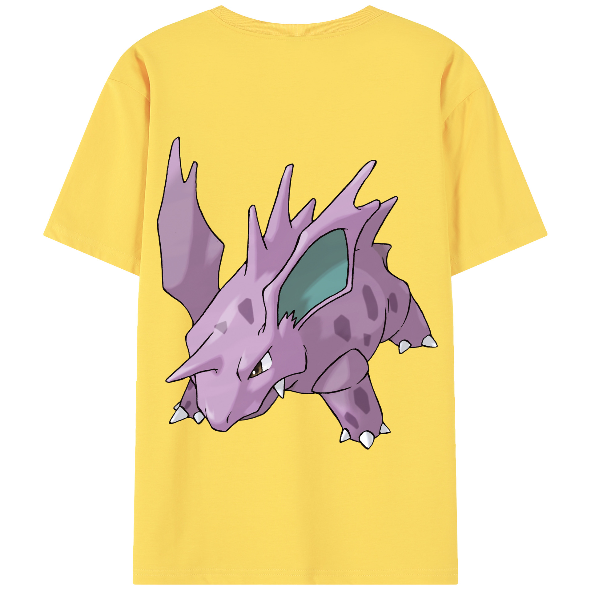（画像用） ポケットモンスター Pokémon 綿100％半袖Tシャツ（背面プリント）