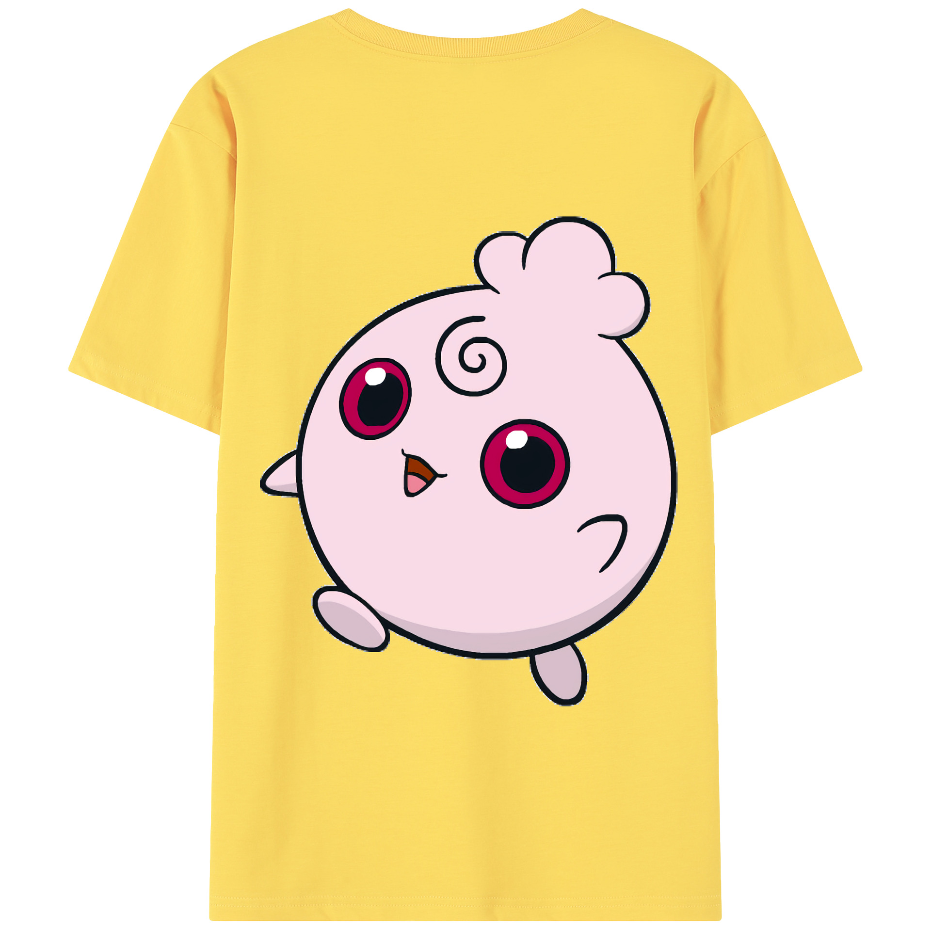 （画像用） ポケットモンスター Pokémon 綿100％半袖Tシャツ（背面プリント）