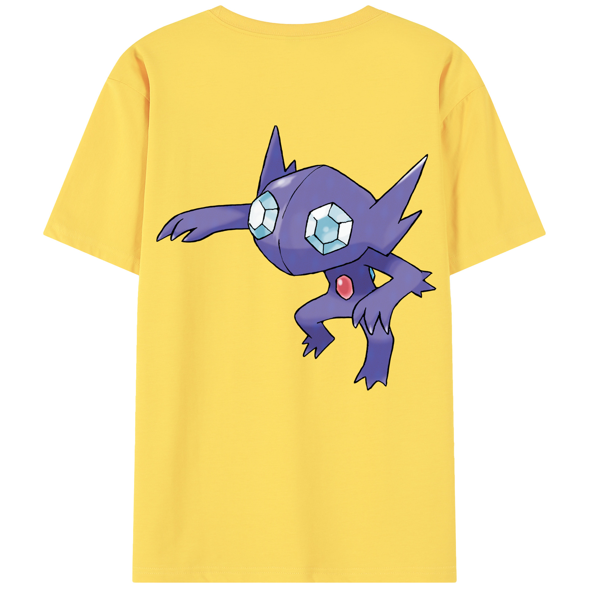 （画像用） ポケットモンスター Pokémon 綿100％半袖Tシャツ（背面プリント）