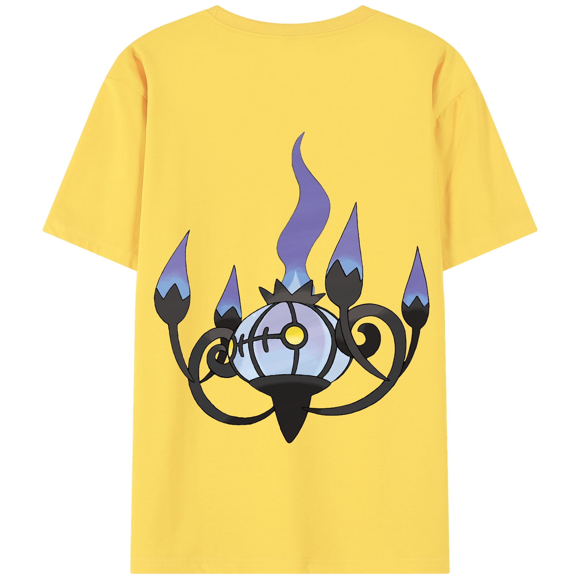 （画像用） ポケットモンスター Pokémon 綿100％半袖Tシャツ（背面プリント）