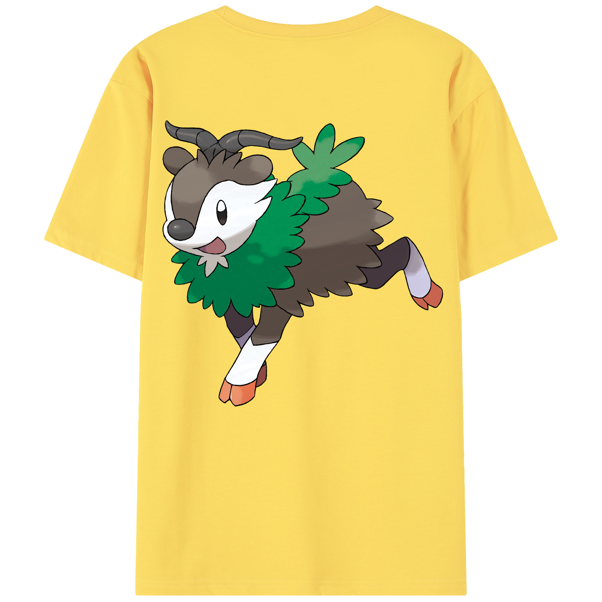 （画像用） ポケットモンスター Pokémon 綿100％半袖Tシャツ（背面プリント）
