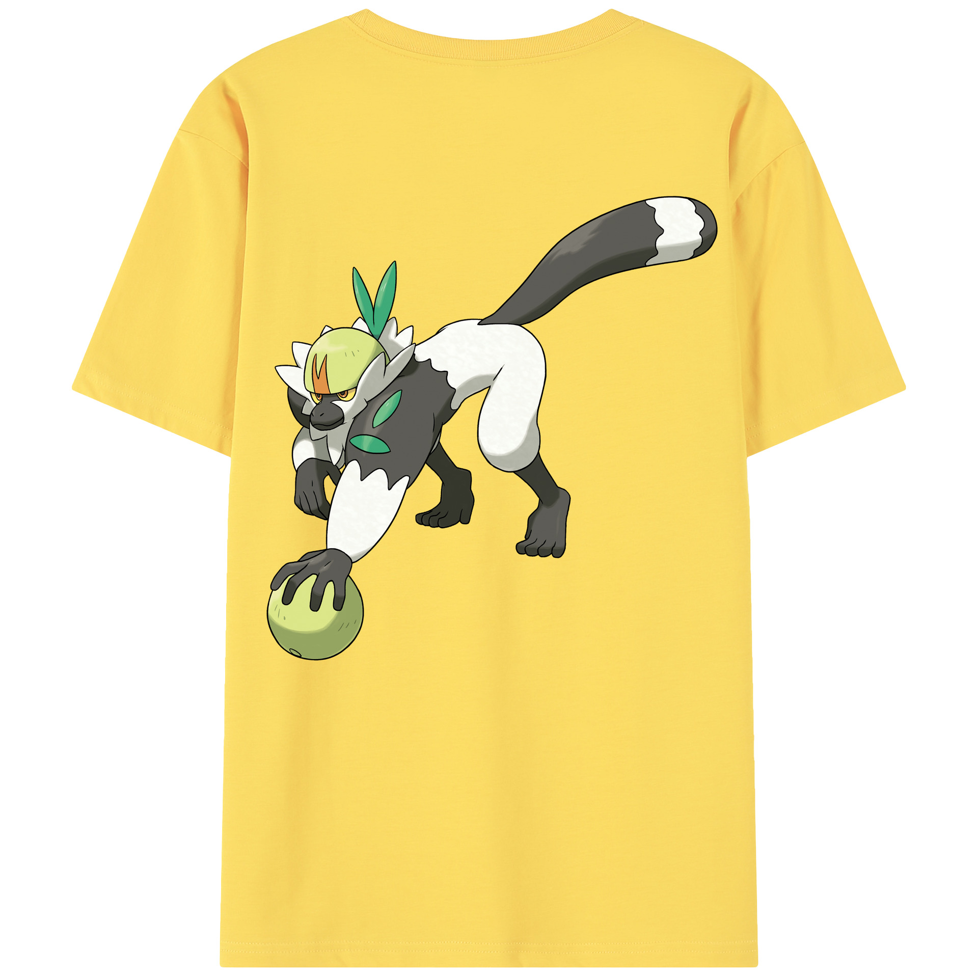 （画像用） ポケットモンスター Pokémon 綿100％半袖Tシャツ（背面プリント）