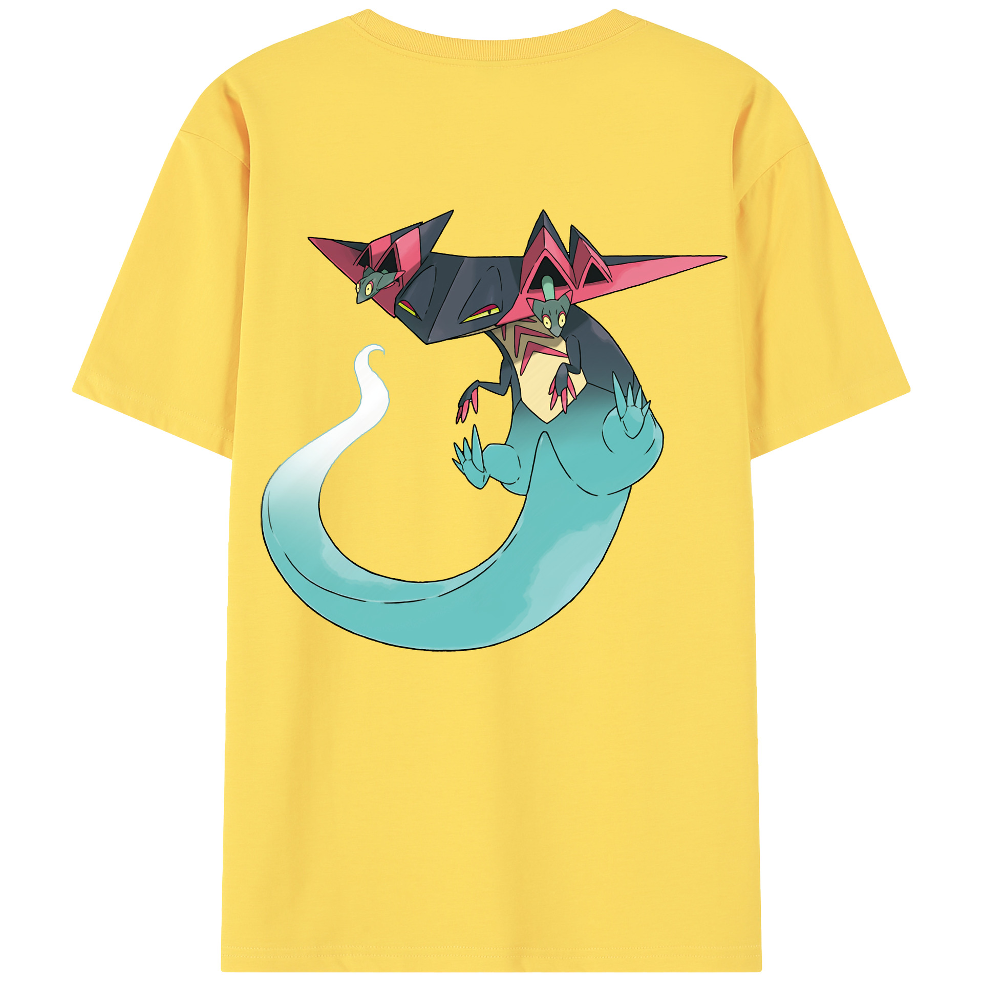 （画像用） ポケットモンスター Pokémon 綿100％半袖Tシャツ（背面プリント）