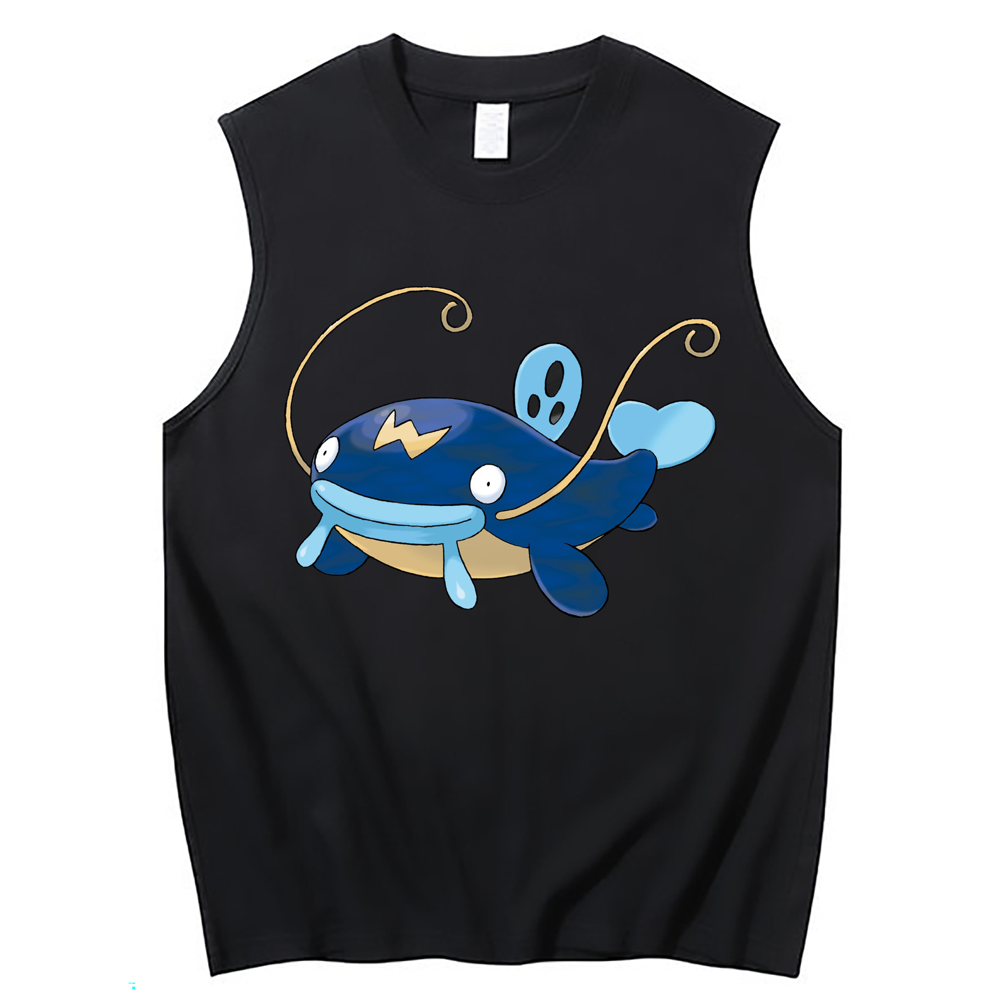 （画像用） ポケットモンスター Pokémon コットン100％タンクトップ（フロントプリント）
