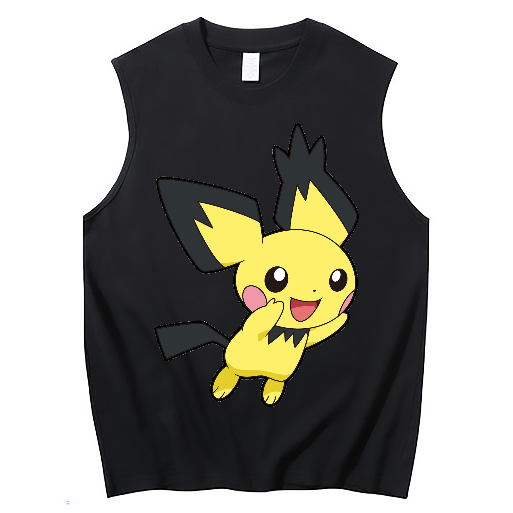 （画像用） ポケットモンスター Pokémon コットン100％タンクトップ（フロントプリント）