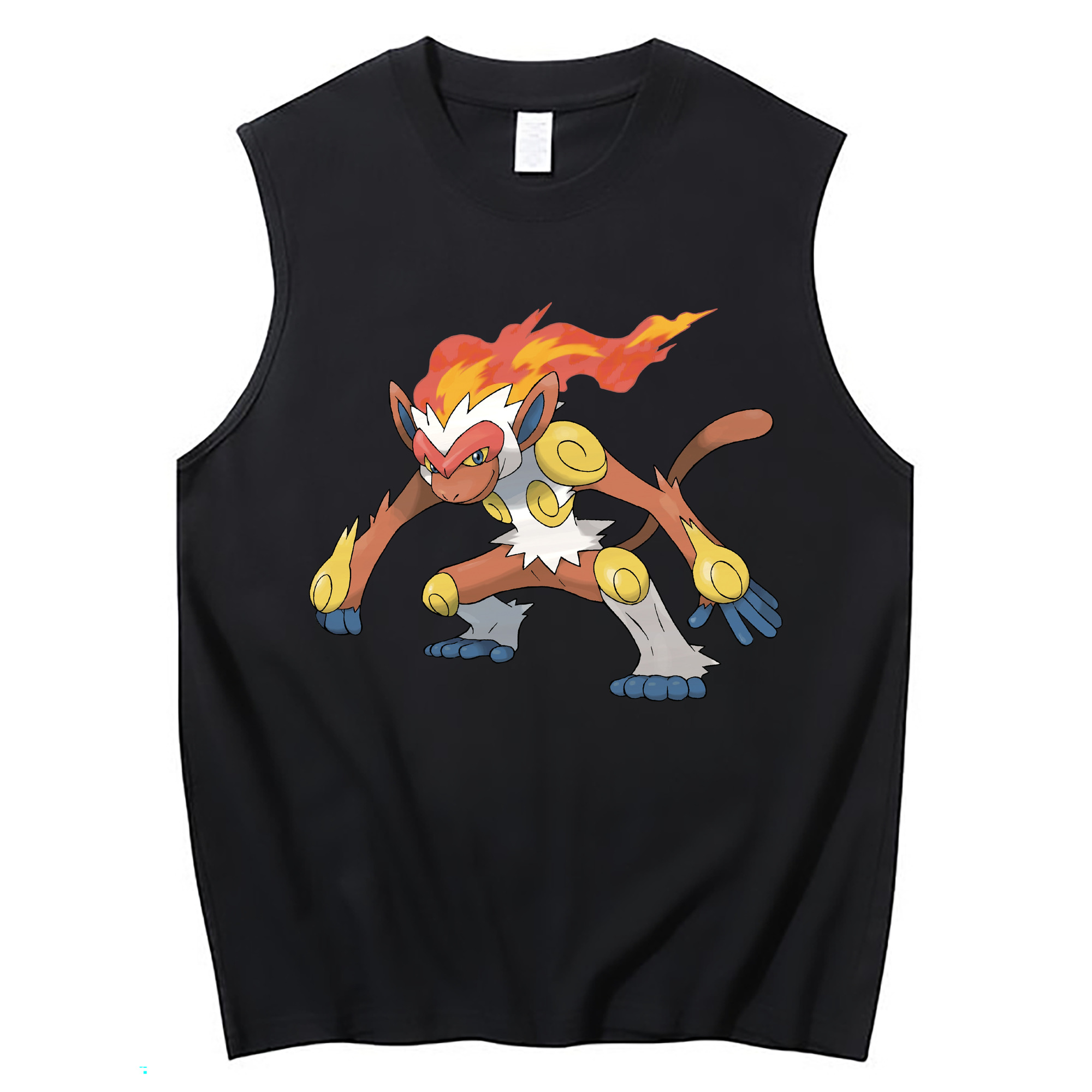 （画像用） ポケットモンスター Pokémon コットン100％タンクトップ（フロントプリント）