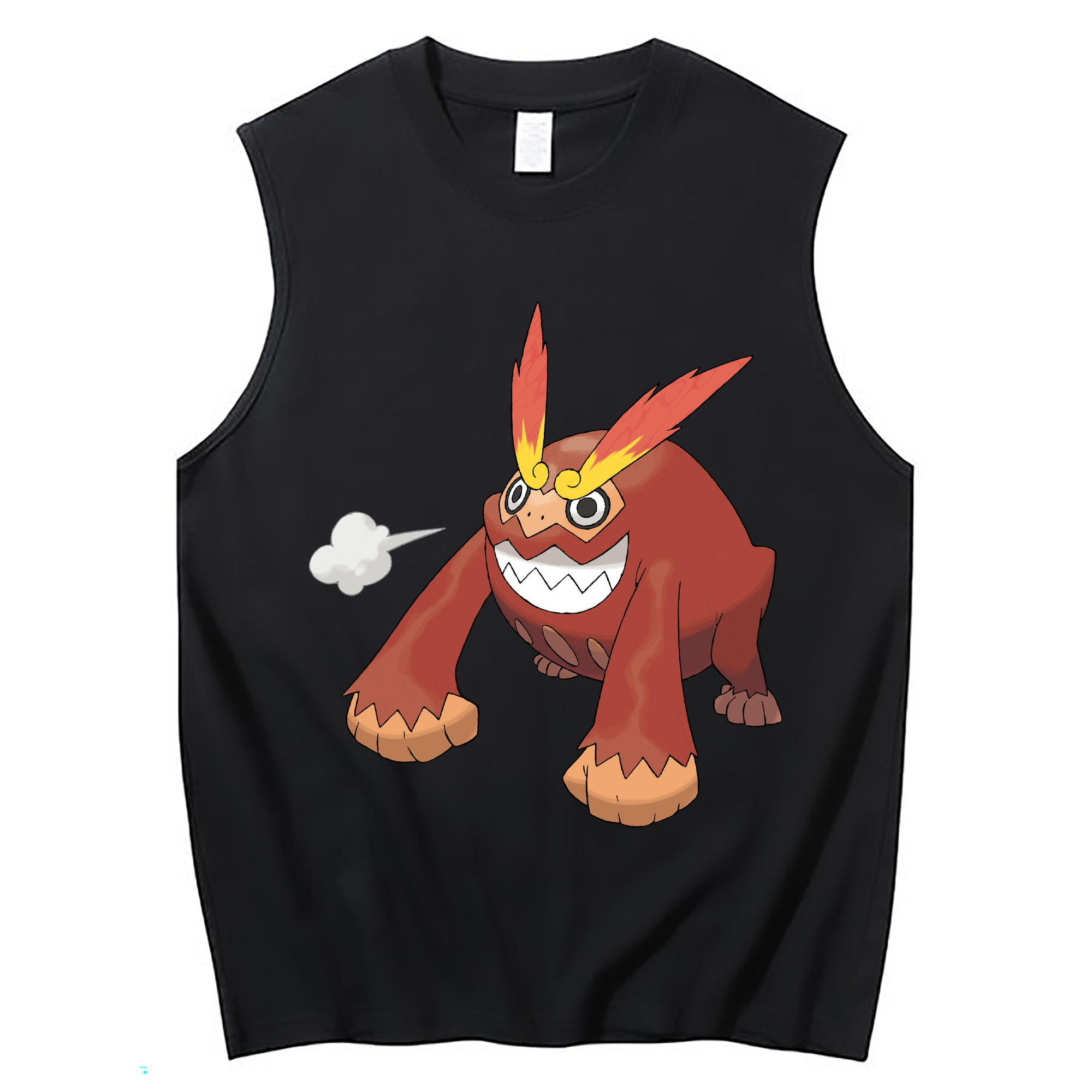 （画像用） ポケットモンスター Pokémon コットン100％タンクトップ（フロントプリント）