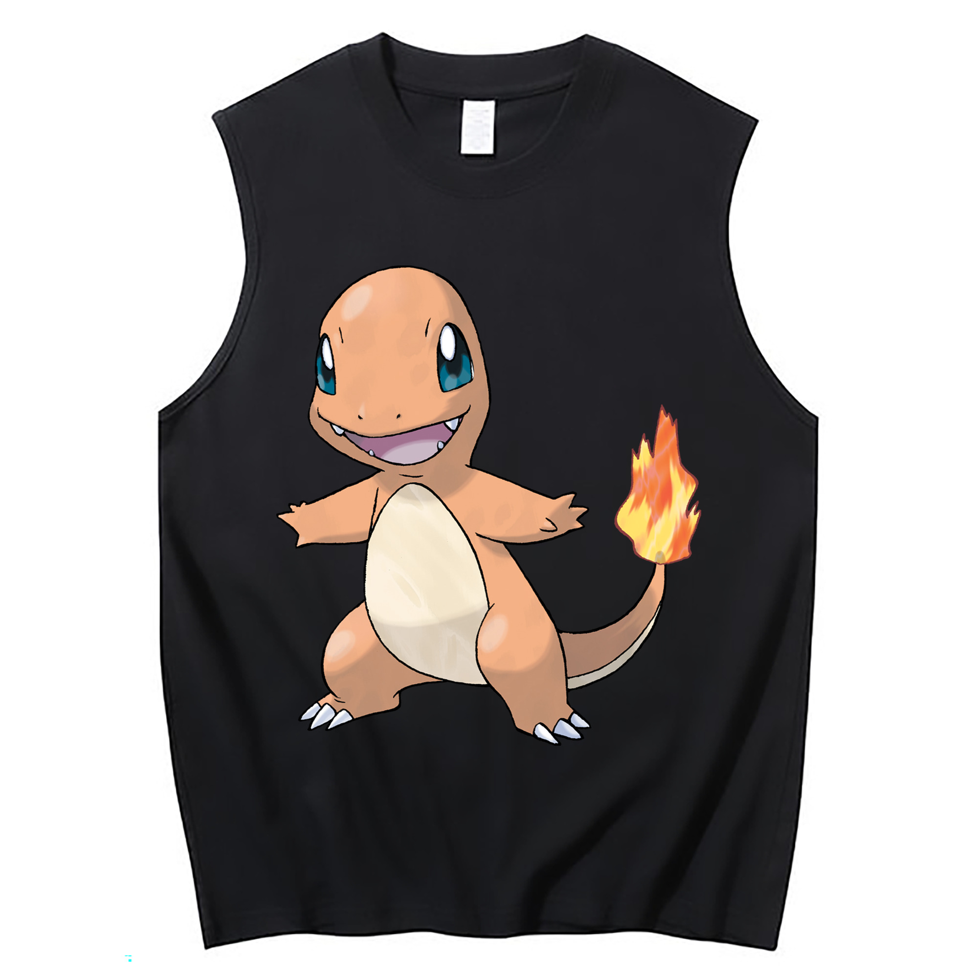 （画像用） ポケットモンスター Pokémon コットン100％タンクトップ（フロントプリント）