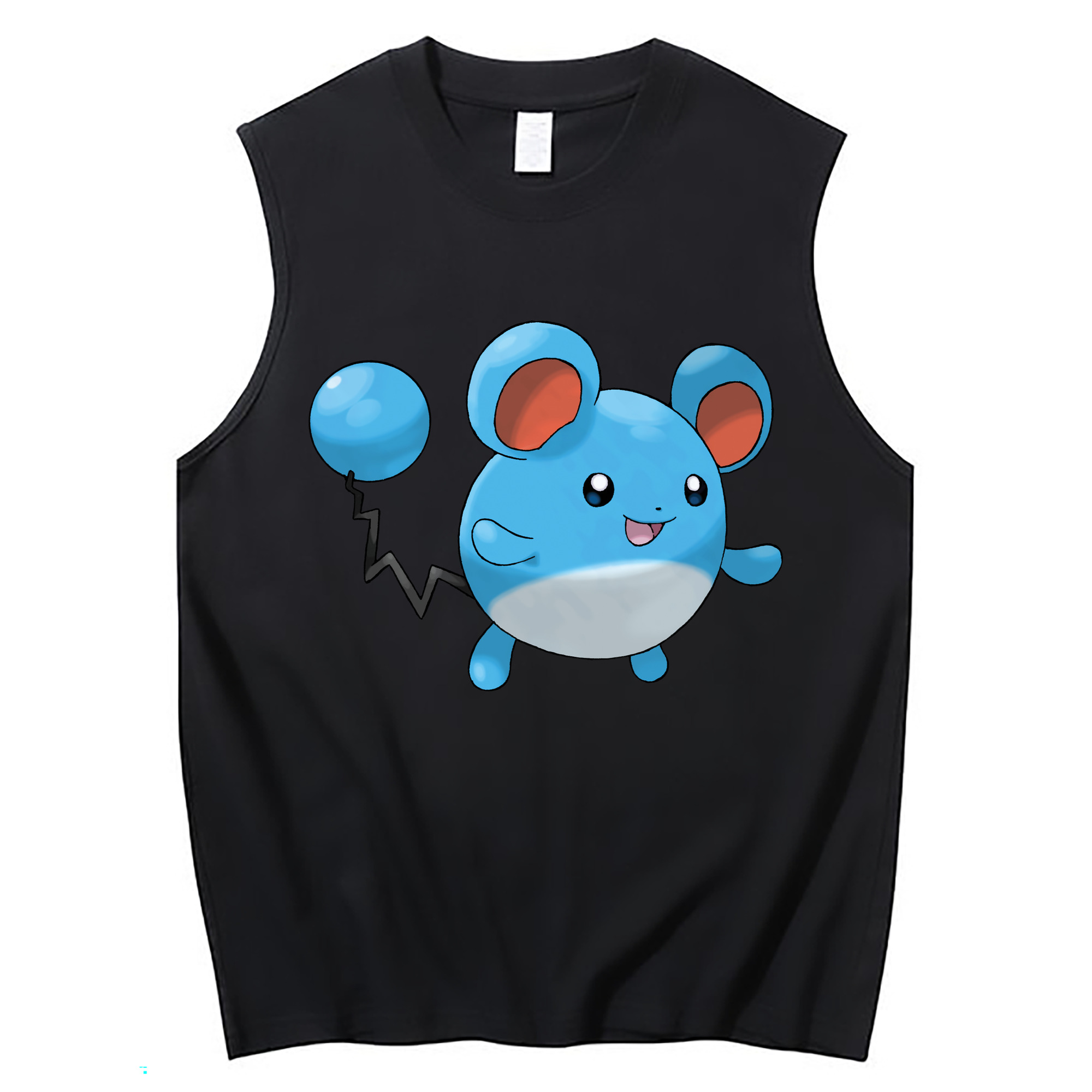 （画像用） ポケットモンスター Pokémon コットン100％タンクトップ（フロントプリント）