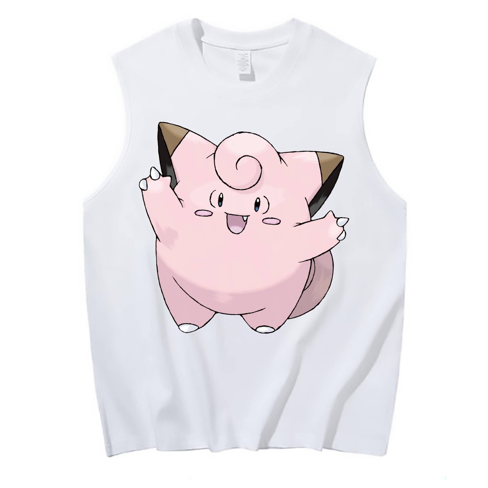 （画像用） ポケットモンスター Pokémon コットン100％タンクトップ（フロントプリント）