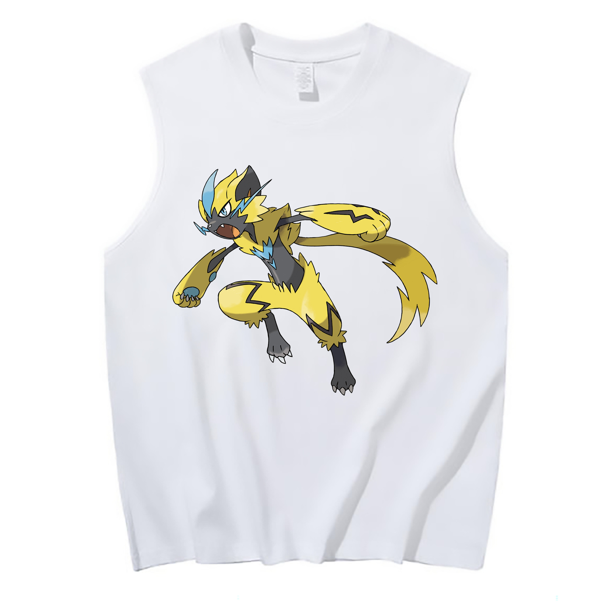 （画像用） ポケットモンスター Pokémon コットン100％タンクトップ（フロントプリント）